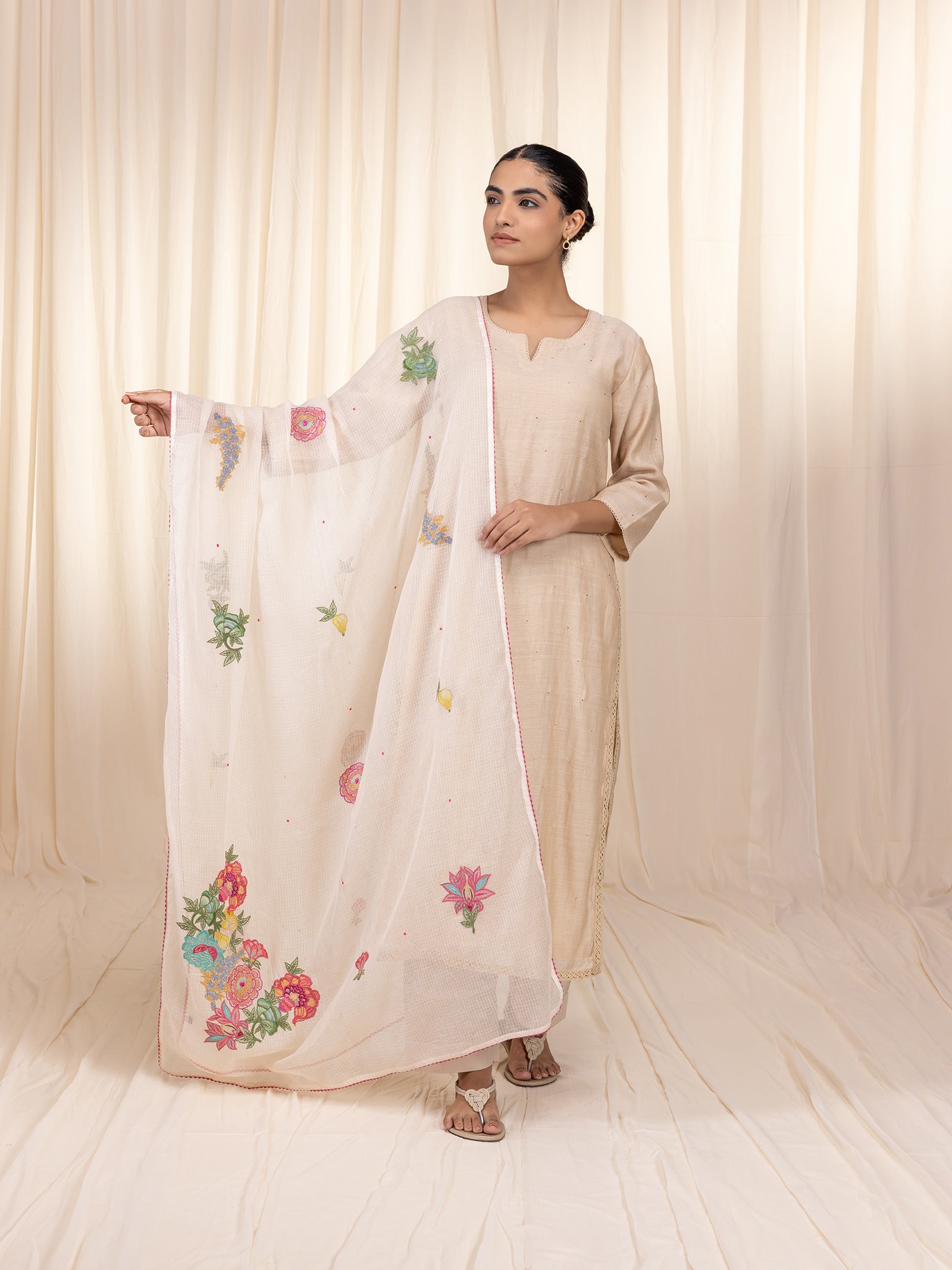 Blooming Paradise Kota Dupatta