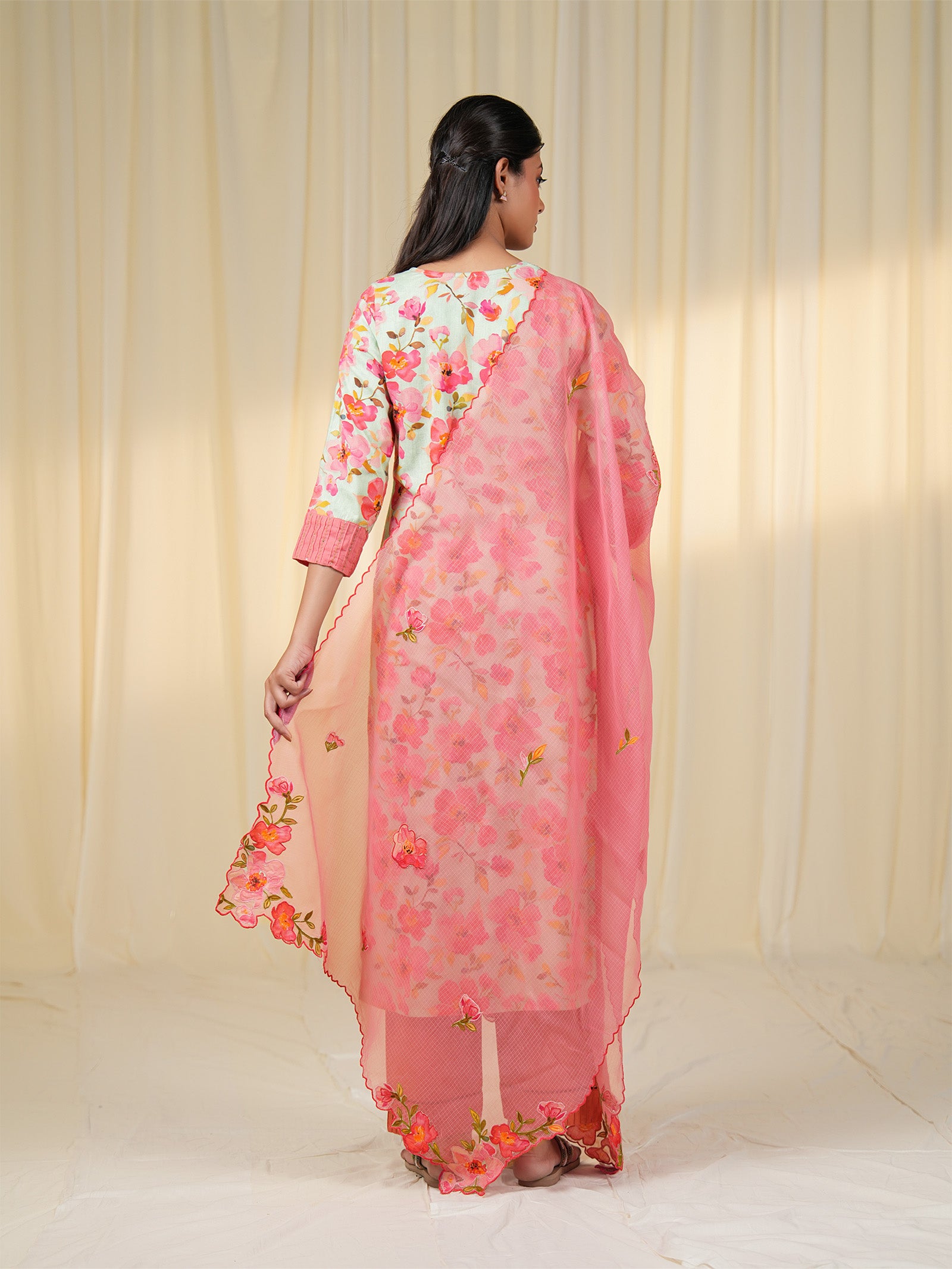 Blossom Mist Kota Dupatta