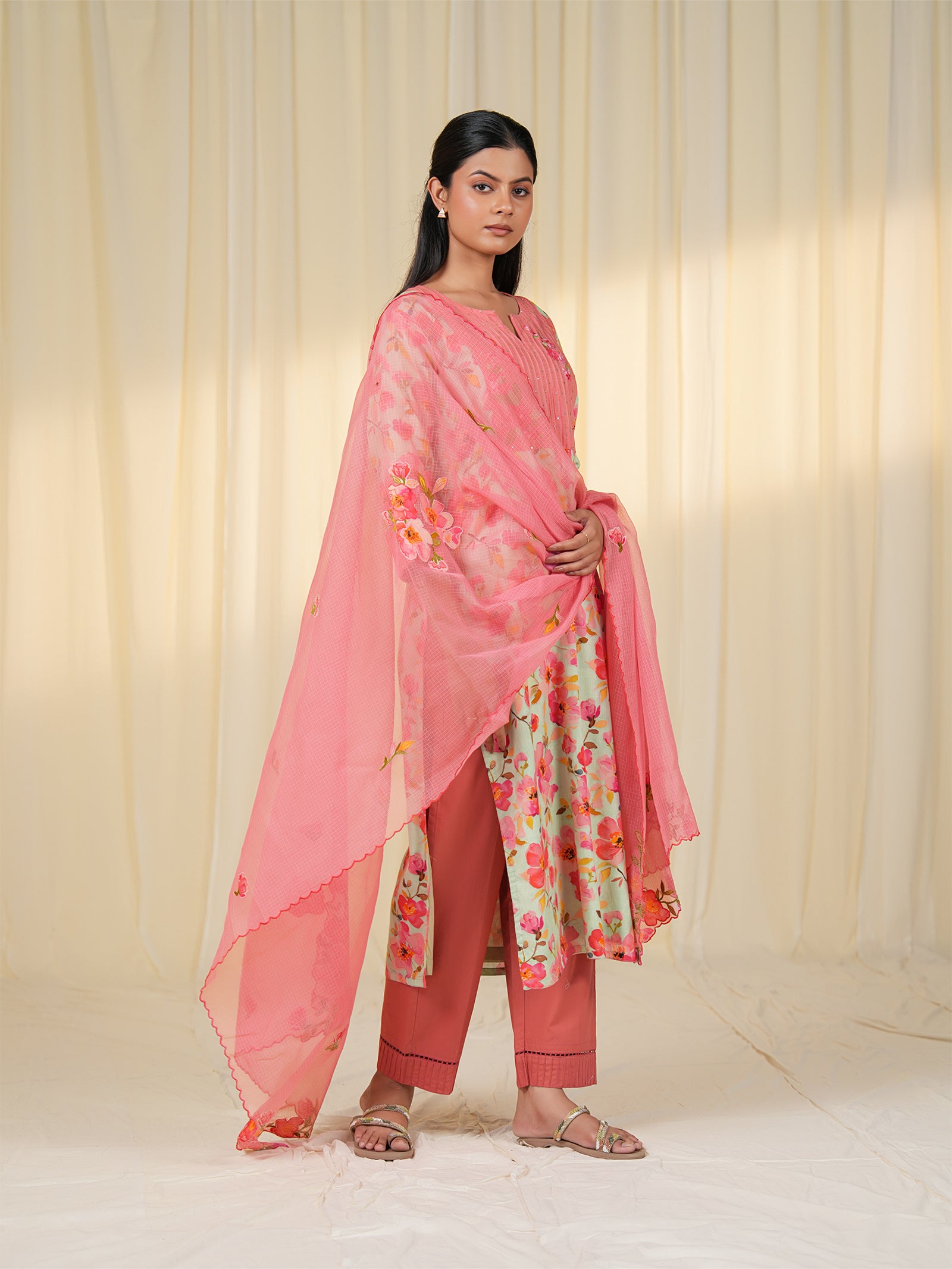 Blossom Mist Kota Dupatta