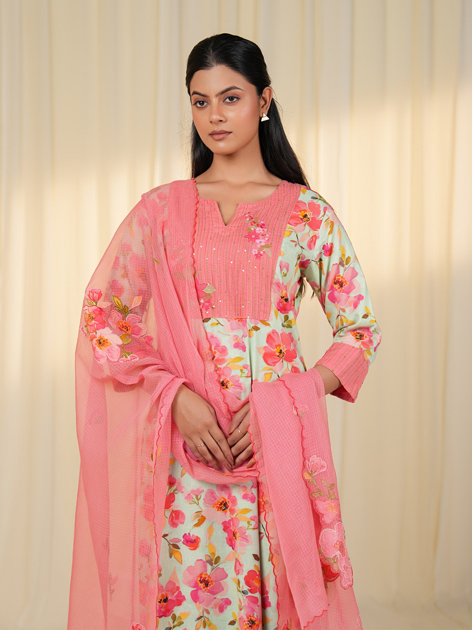 Blossom Mist Kota Dupatta