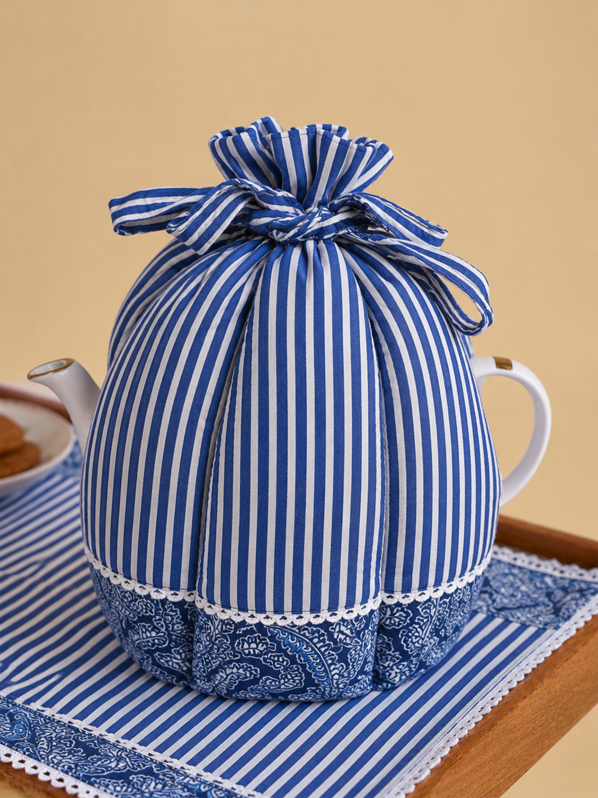 Blue Paisley Tea Cosy