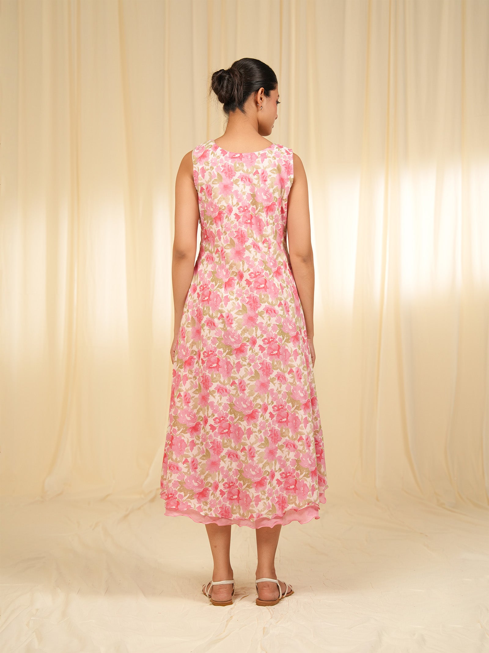 Blush Cotton Dress
