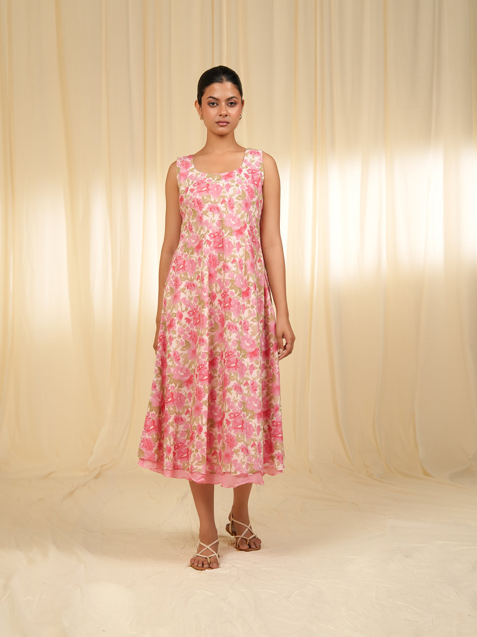 Blush Cotton Dress