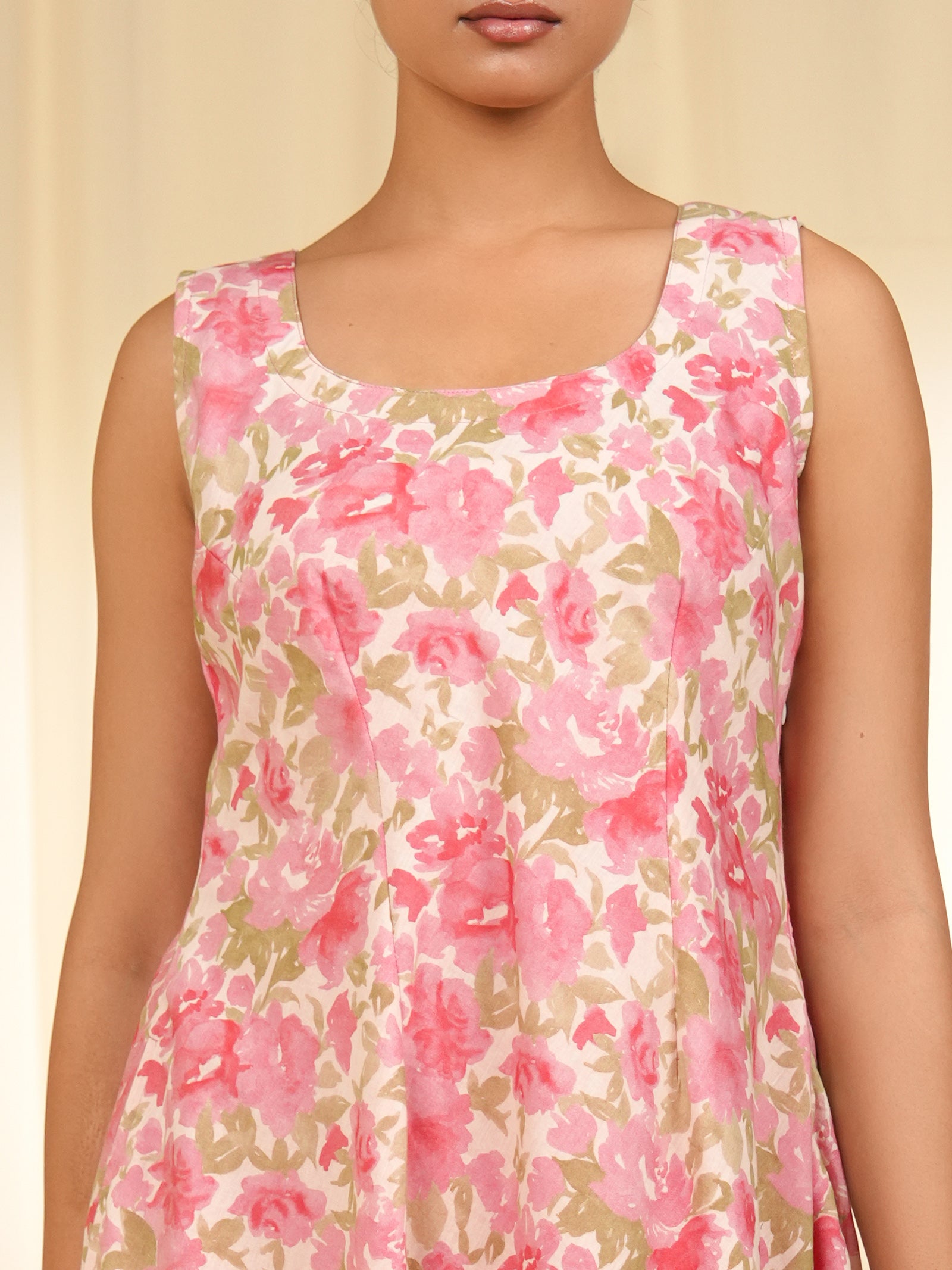 Blush Cotton Dress