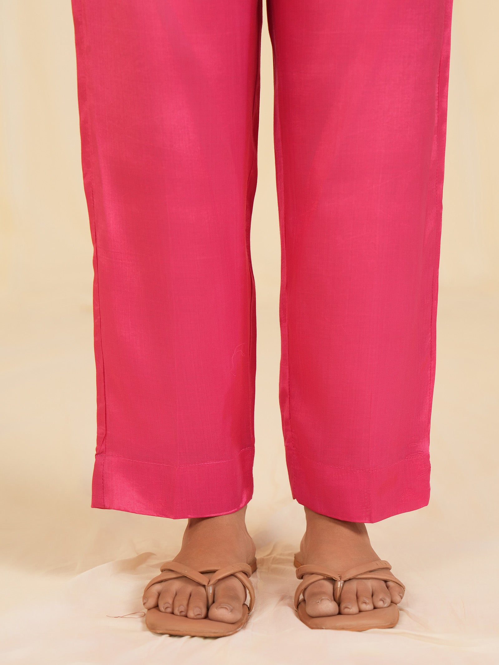Blushwood Bamboo Silk Straight Pants