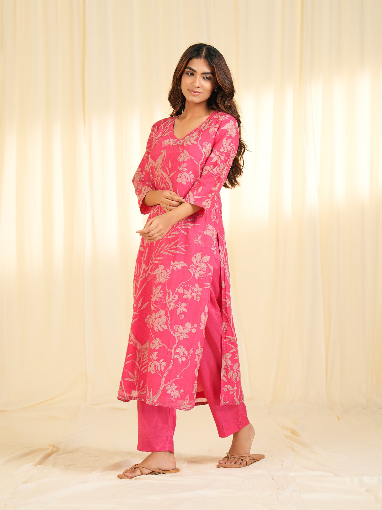 Blushwood Chanderi Kurta