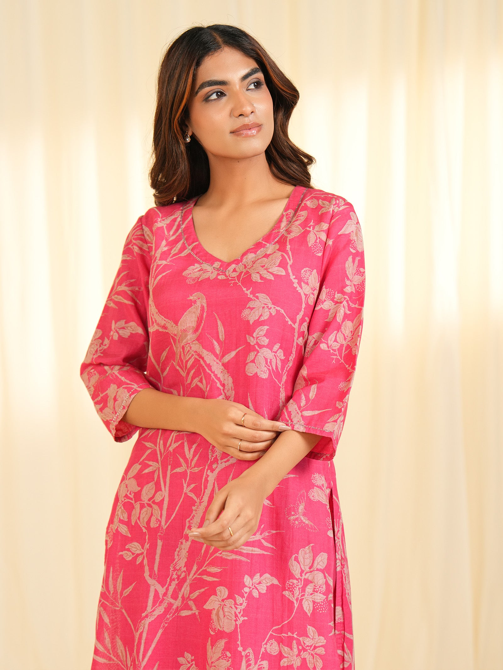 Blushwood Chanderi Kurta