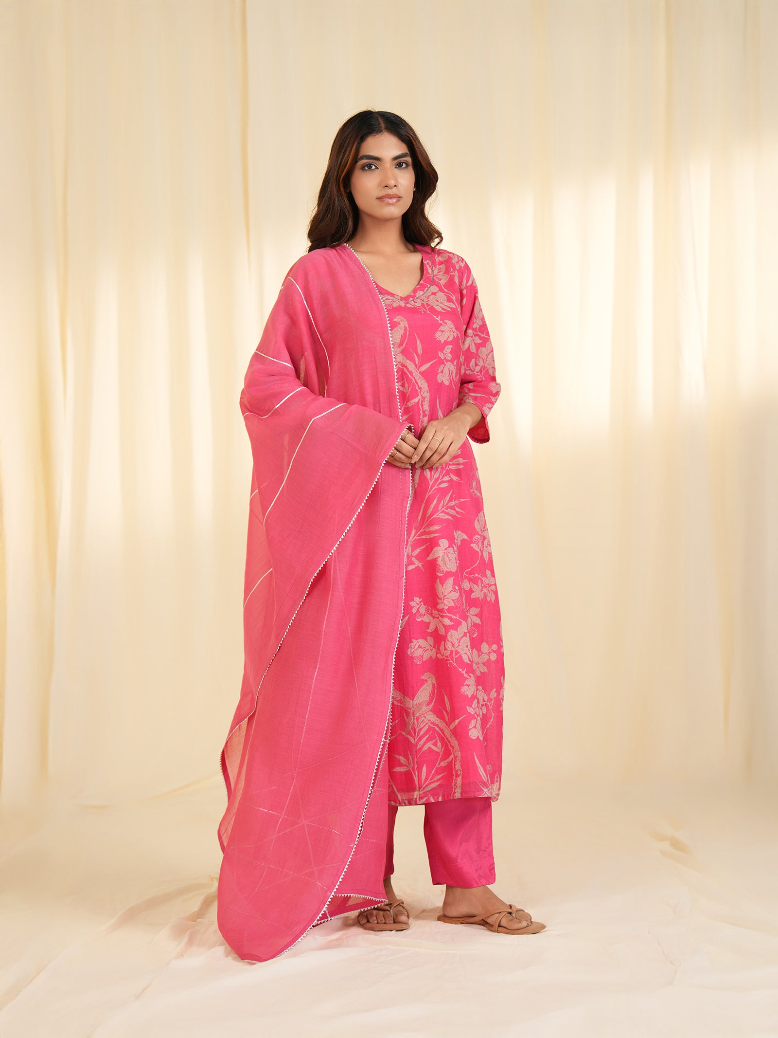 Blushwood Chanderi Kurta