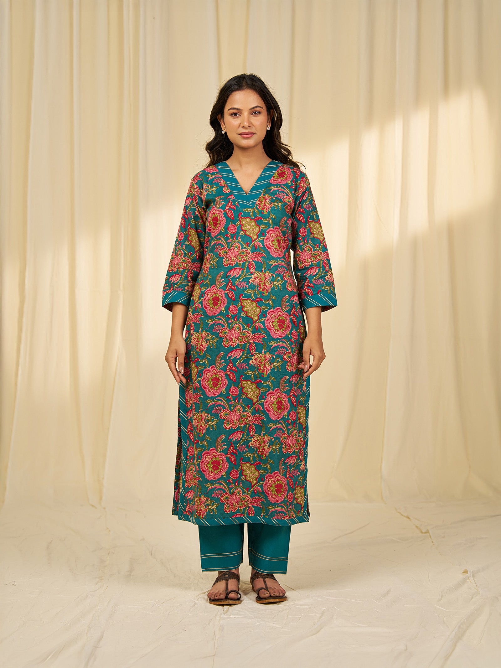 Bottle Jazz Cotton Kurta