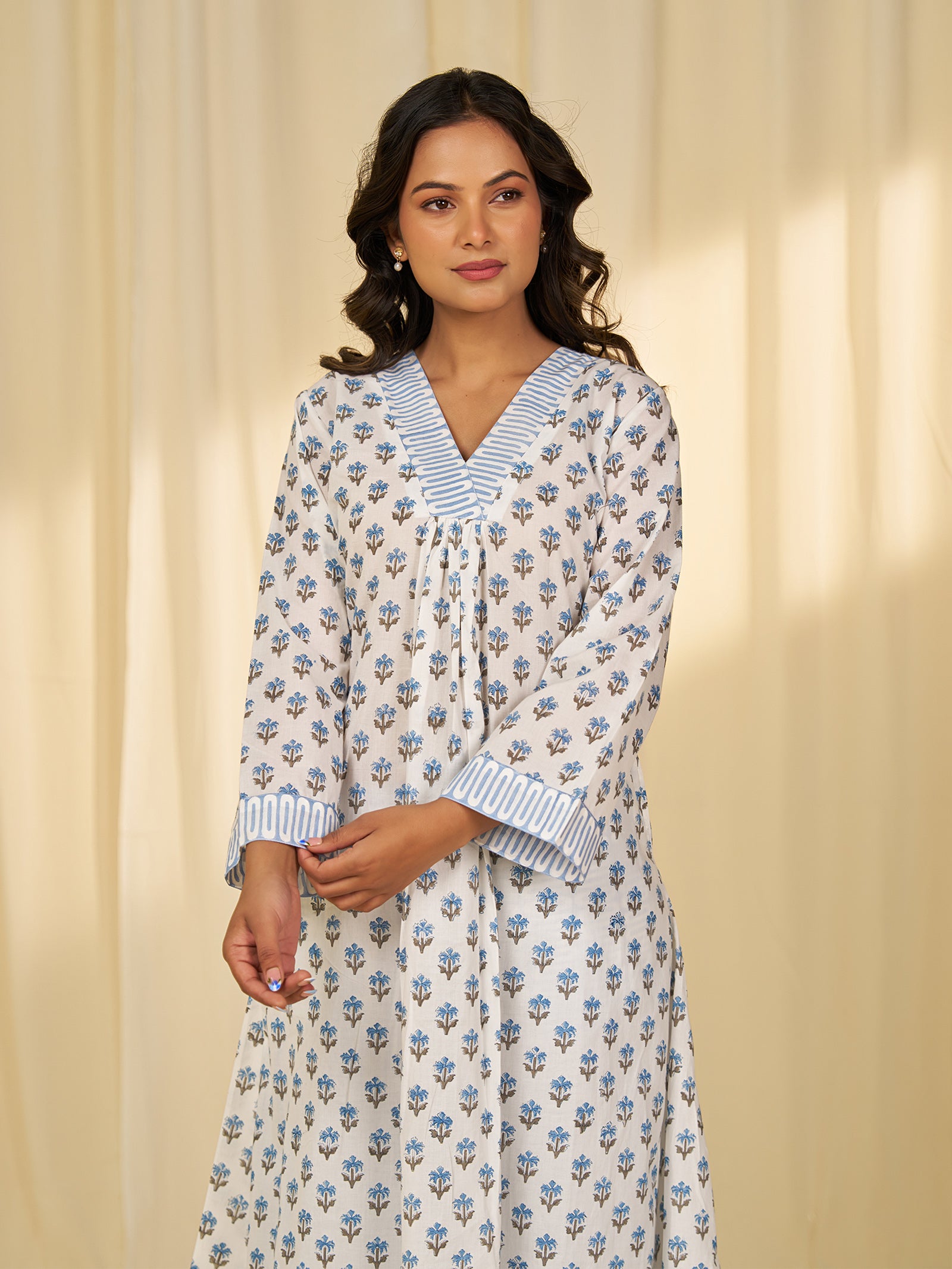 Celeste Booti Cotton Kurta