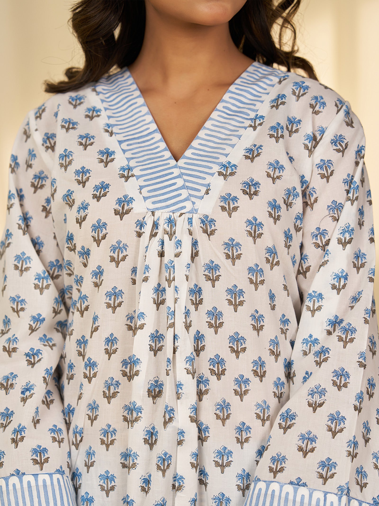 Celeste Booti Cotton Kurta