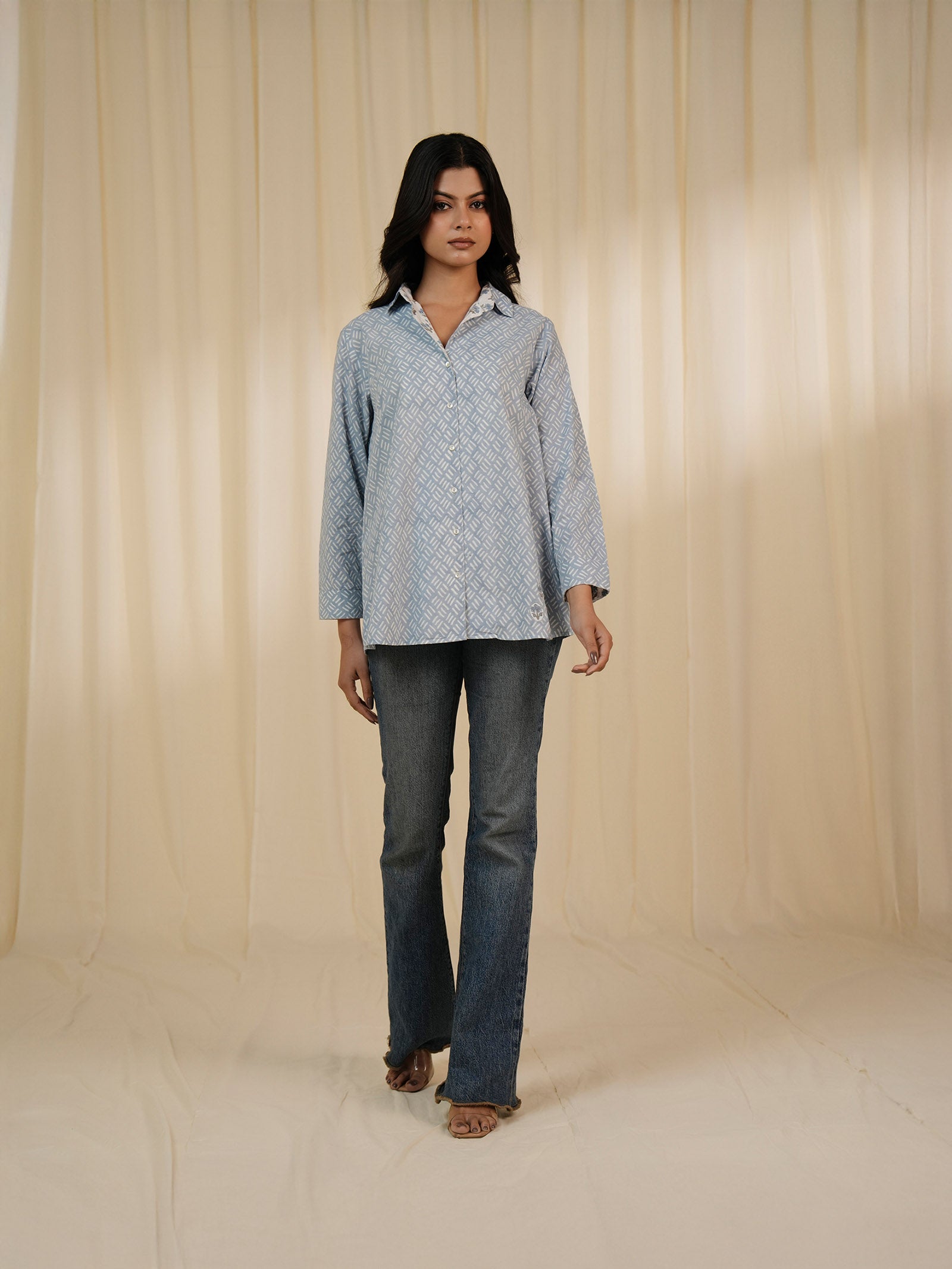 Celeste Cotton Shirt