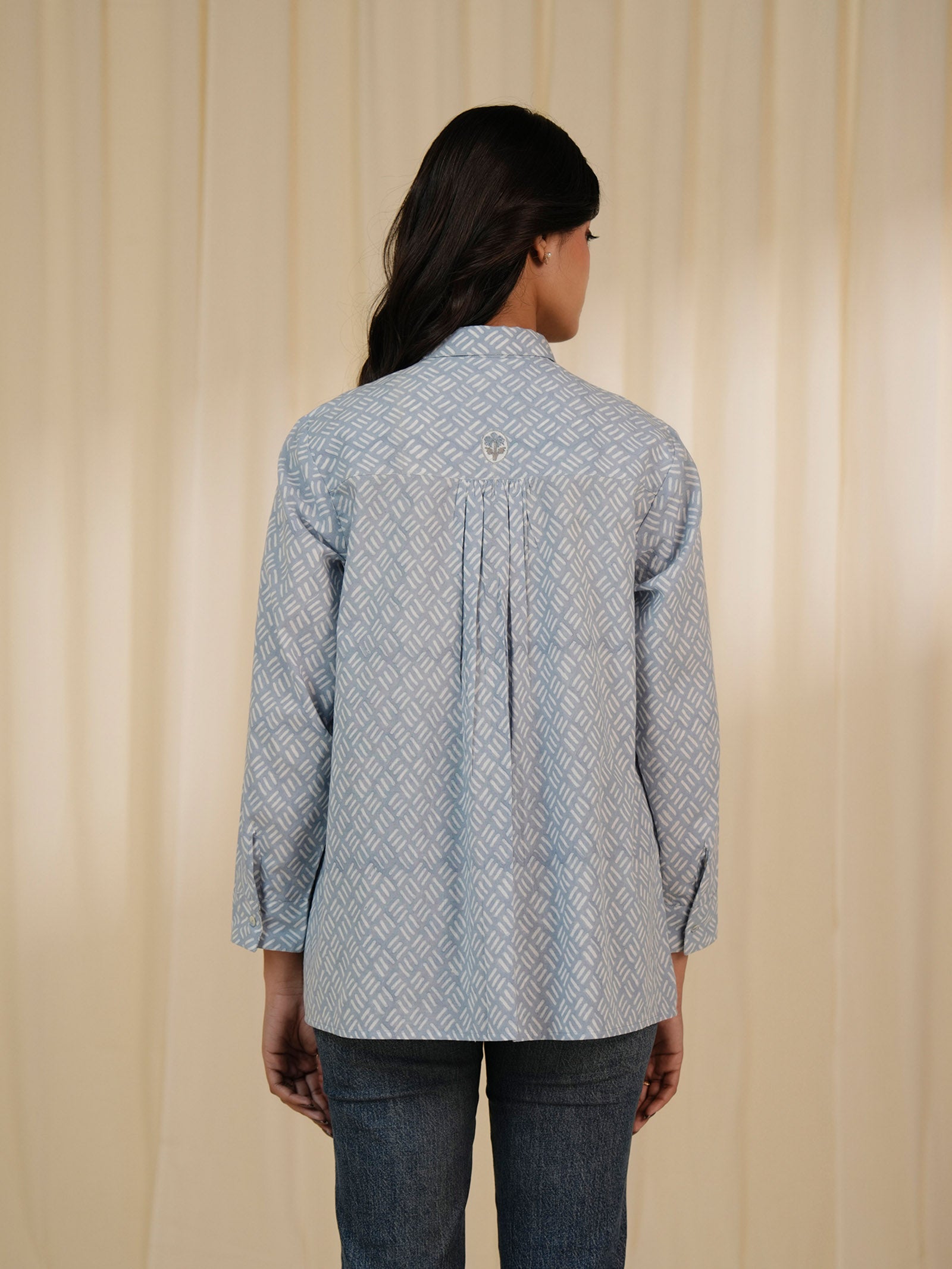 Celeste Cotton Shirt