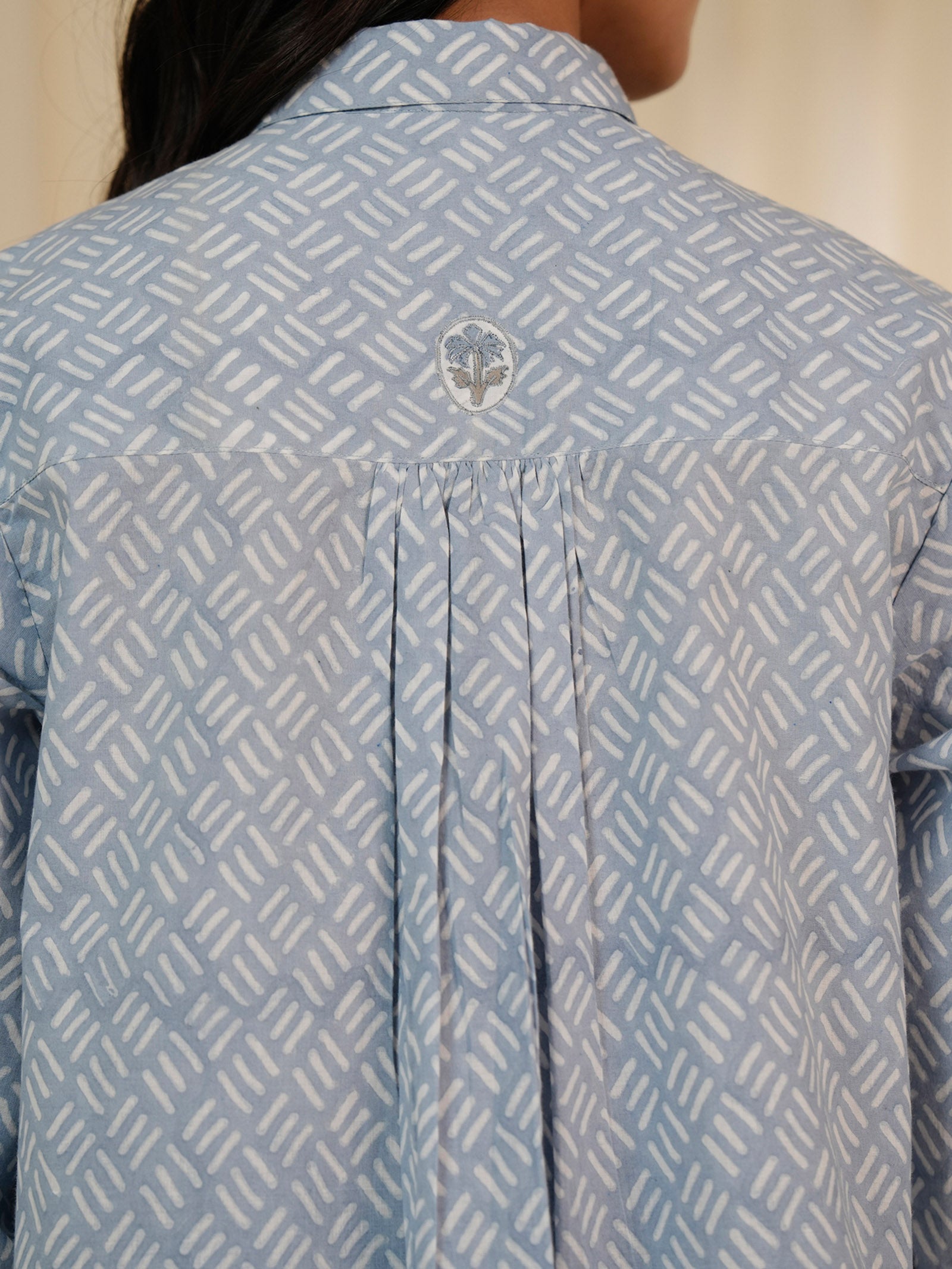 Celeste Cotton Shirt