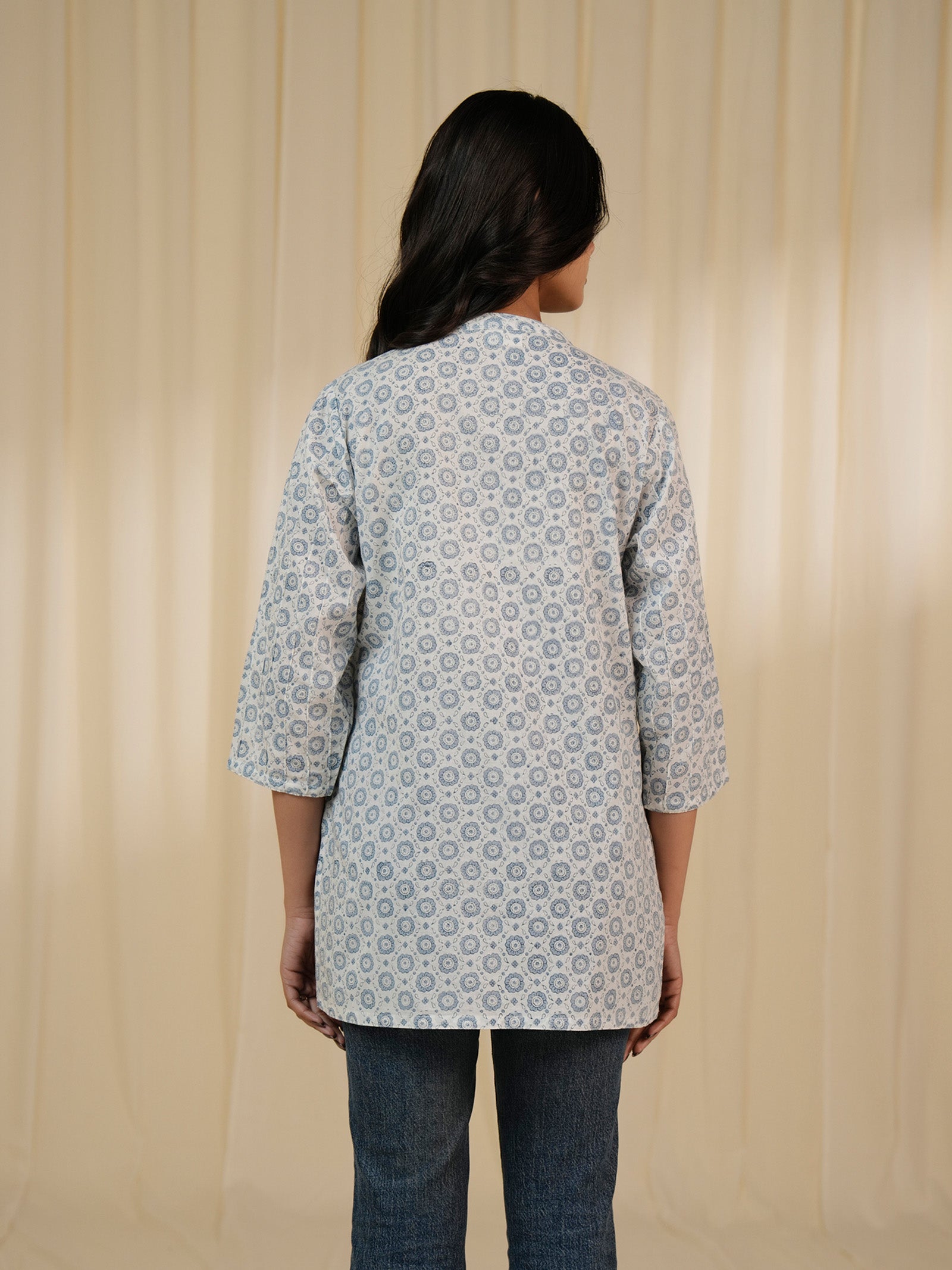 Celeste Rings Cotton Kurti