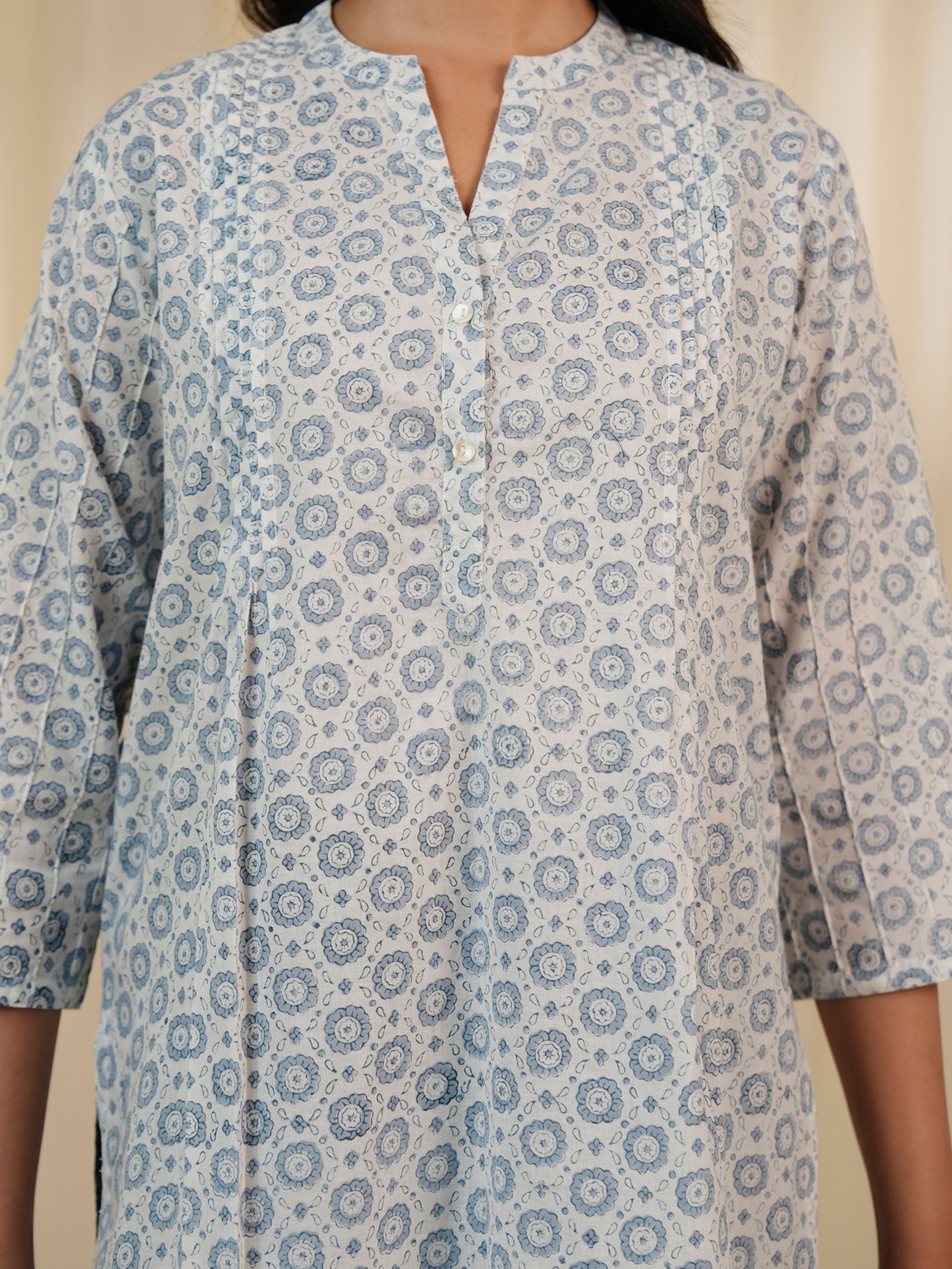 Celeste Rings Cotton Kurti