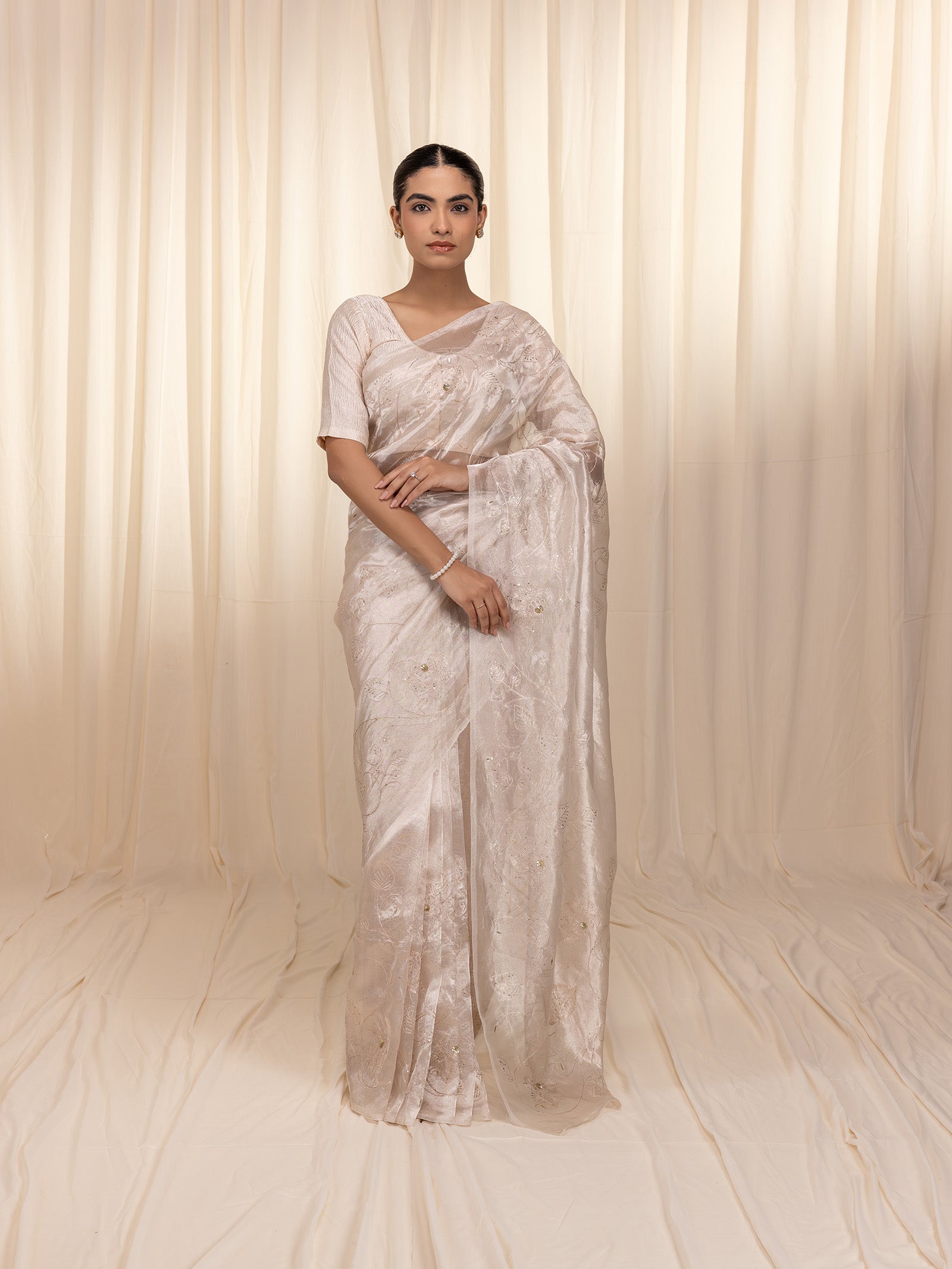 Chandi Tissue Saree