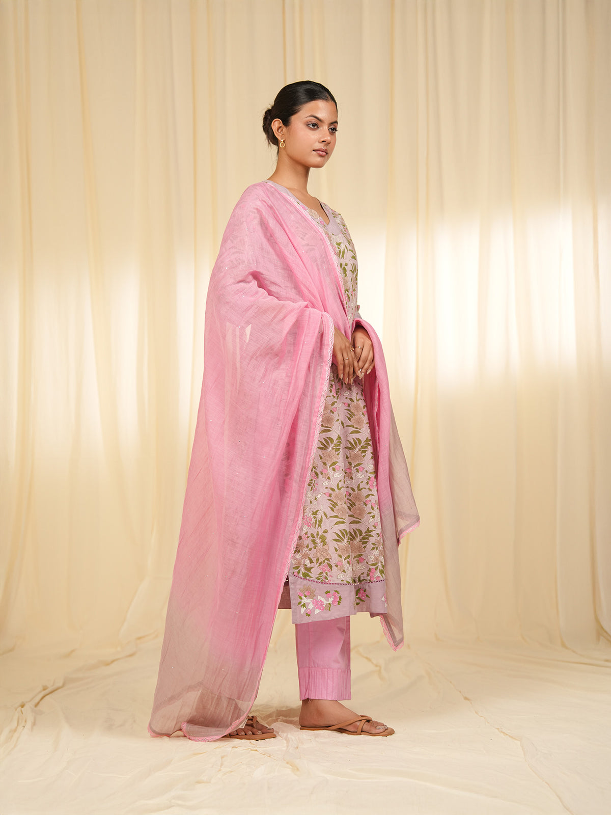 Chandigarh Chintz Chanderi Dupatta