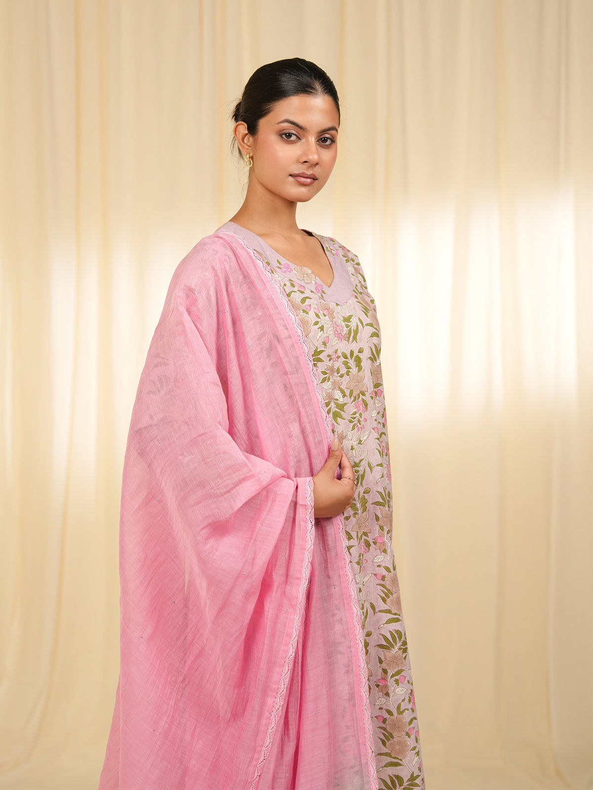 Chandigarh Chintz Chanderi Dupatta