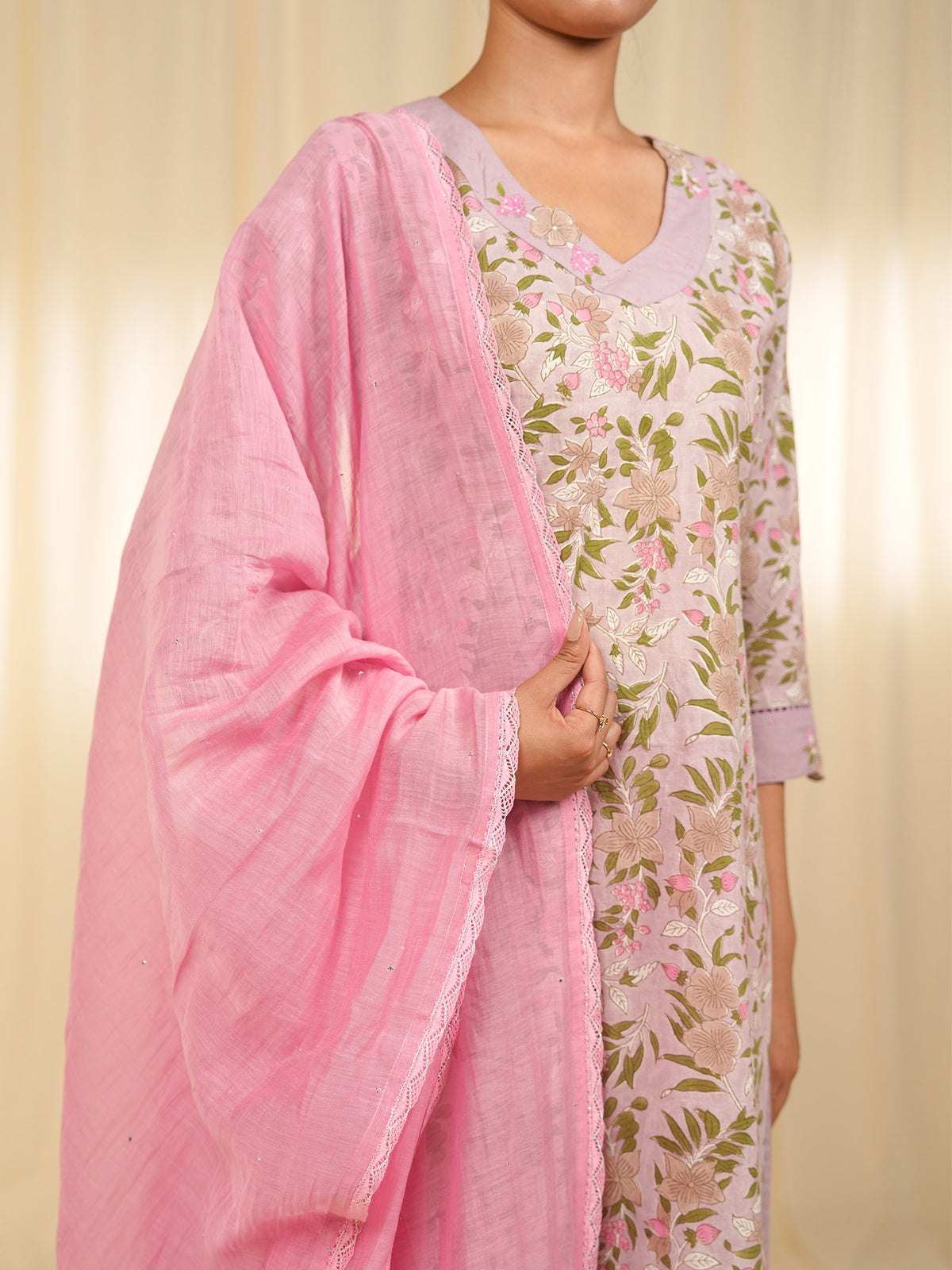 Chandigarh Chintz Chanderi Dupatta