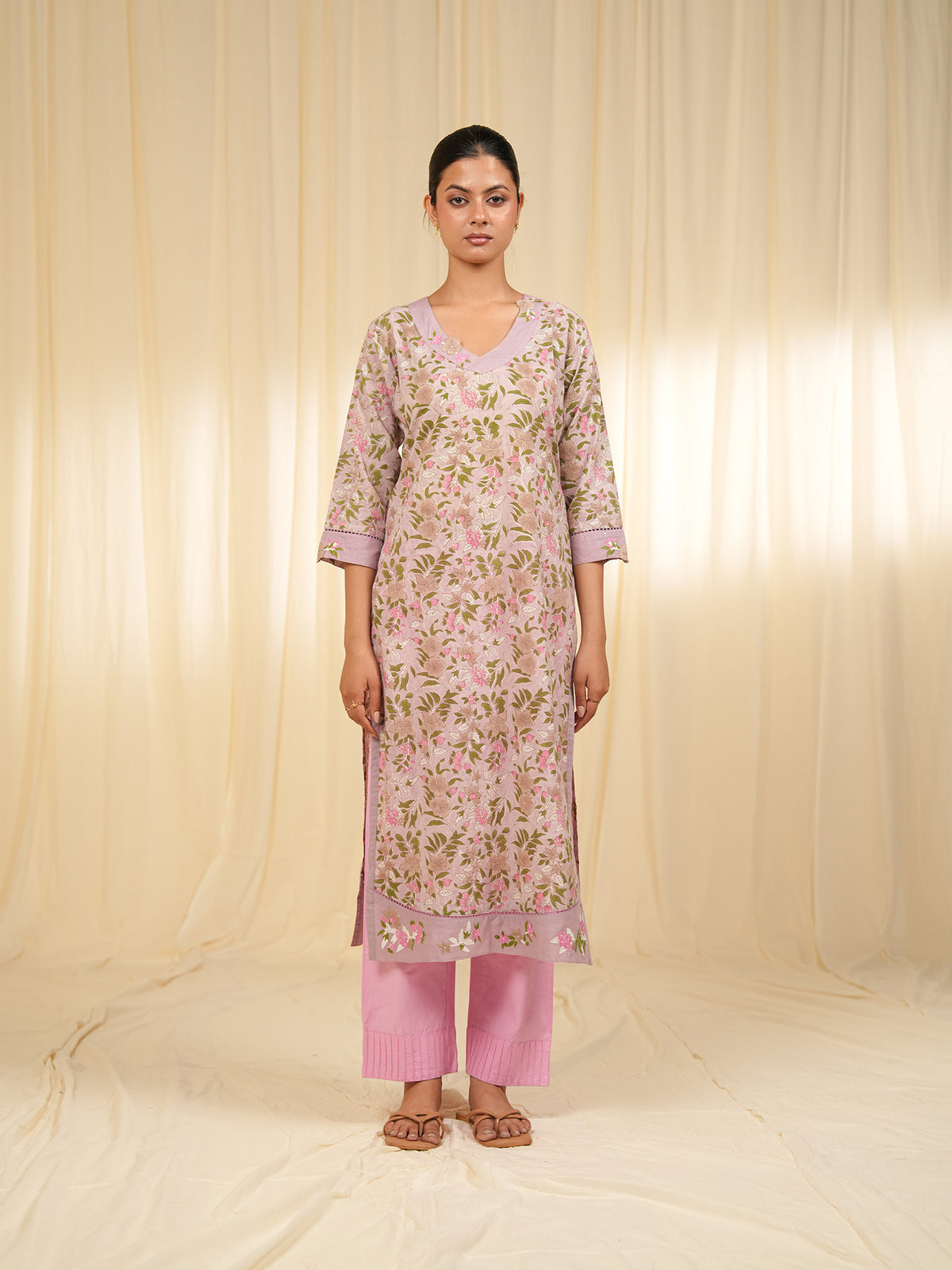 Chandigarh Chintz Cotton Kurta