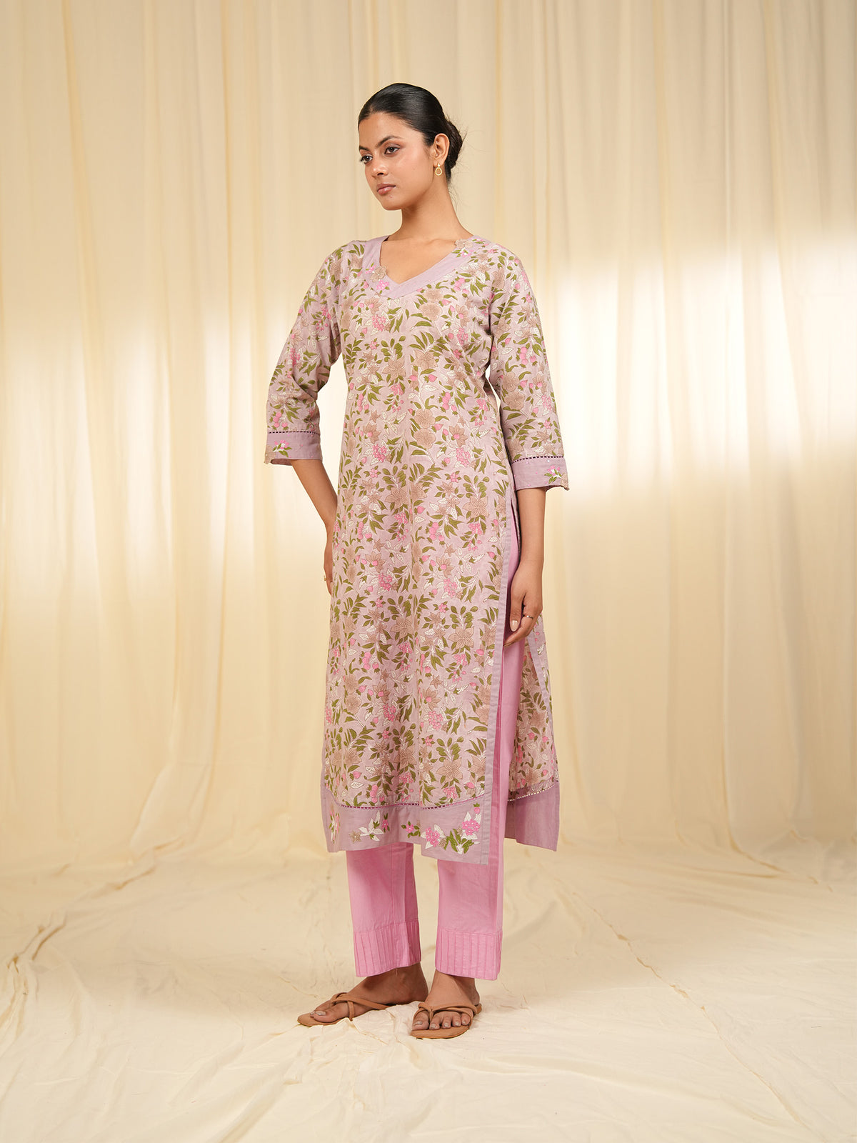 Chandigarh Chintz Cotton Kurta