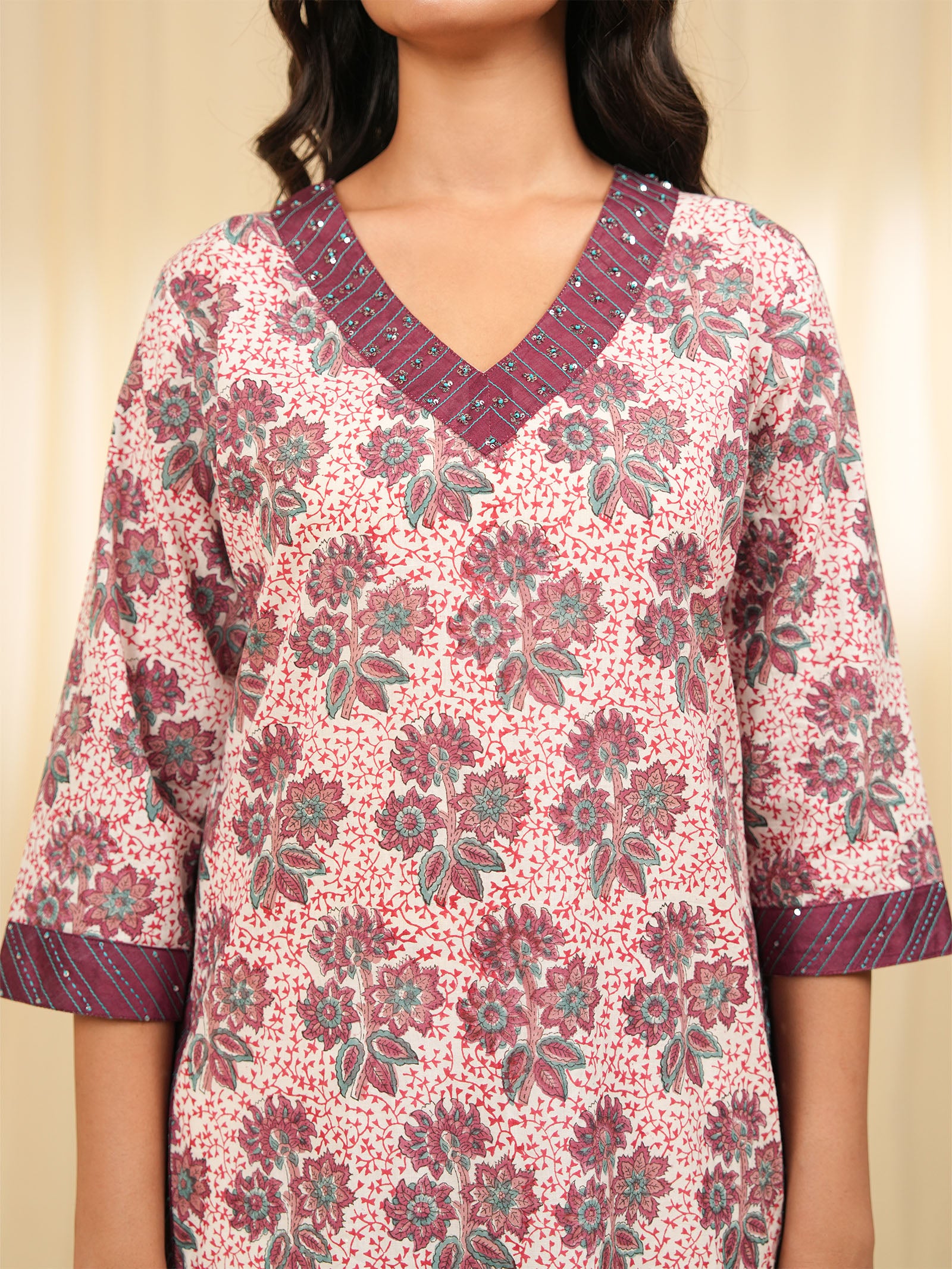 Chennai Cheers Cotton Kurta