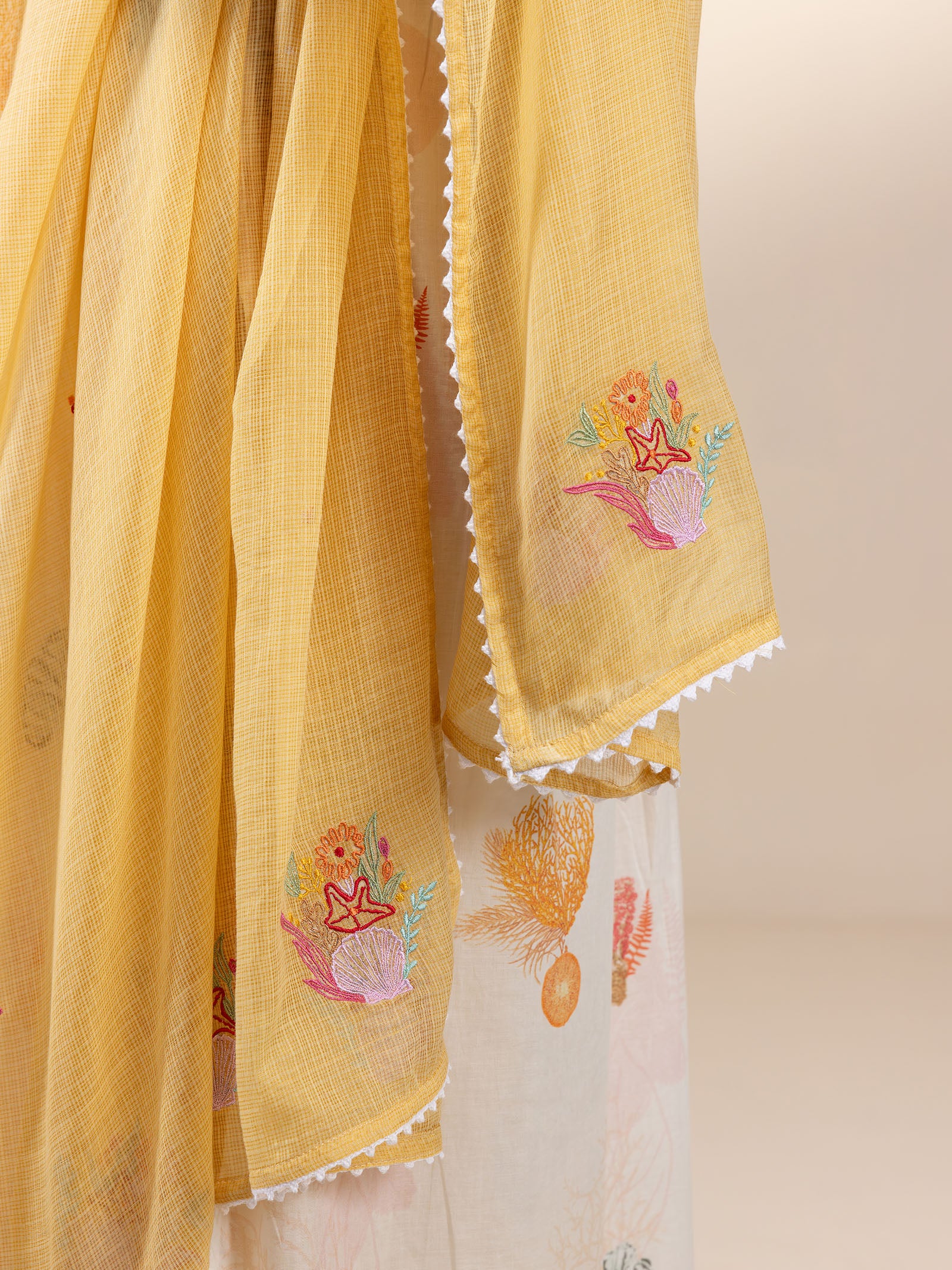 Coral Reef Kota Dupatta