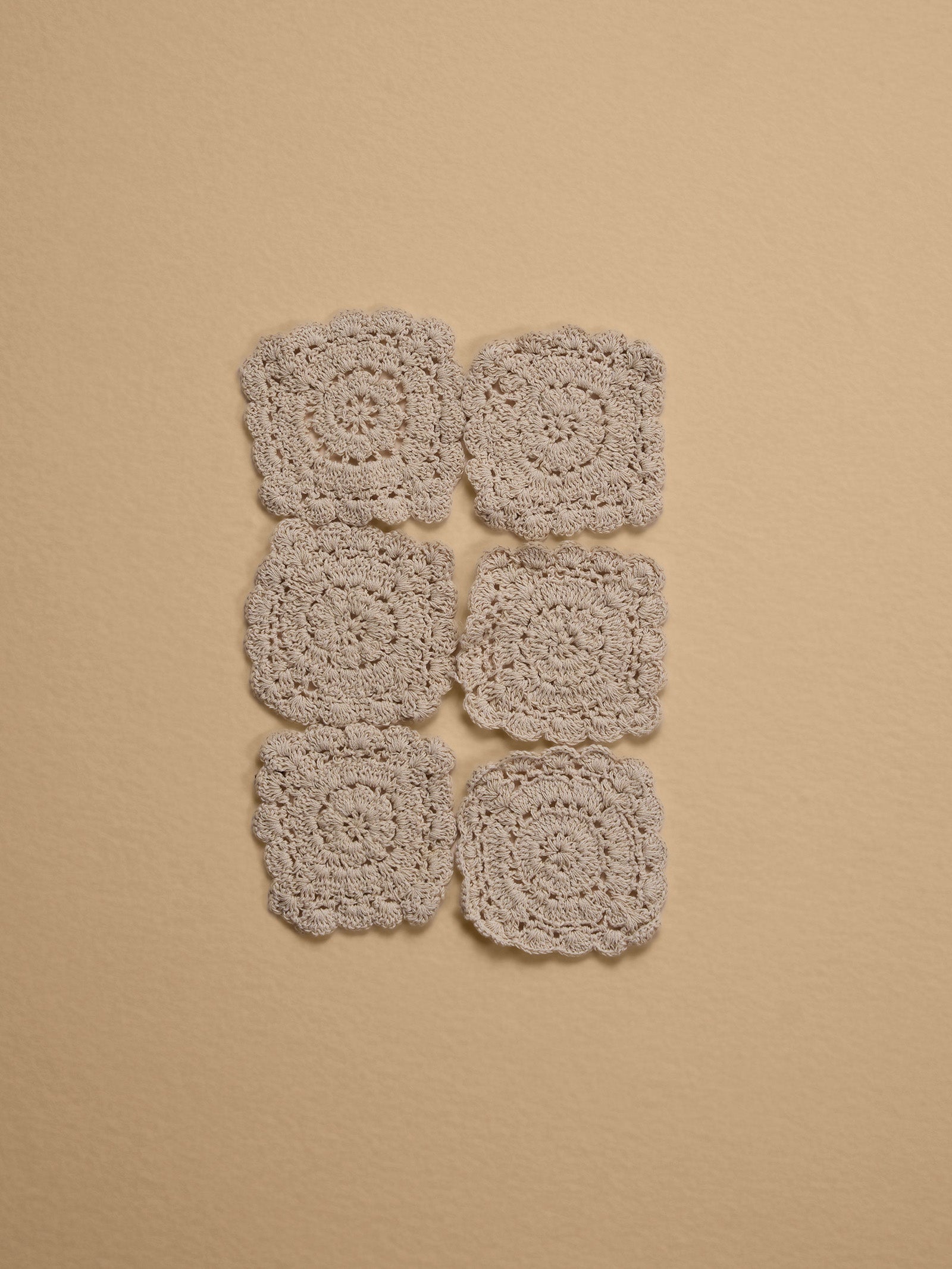 Crochet Coasters (Set of 6)