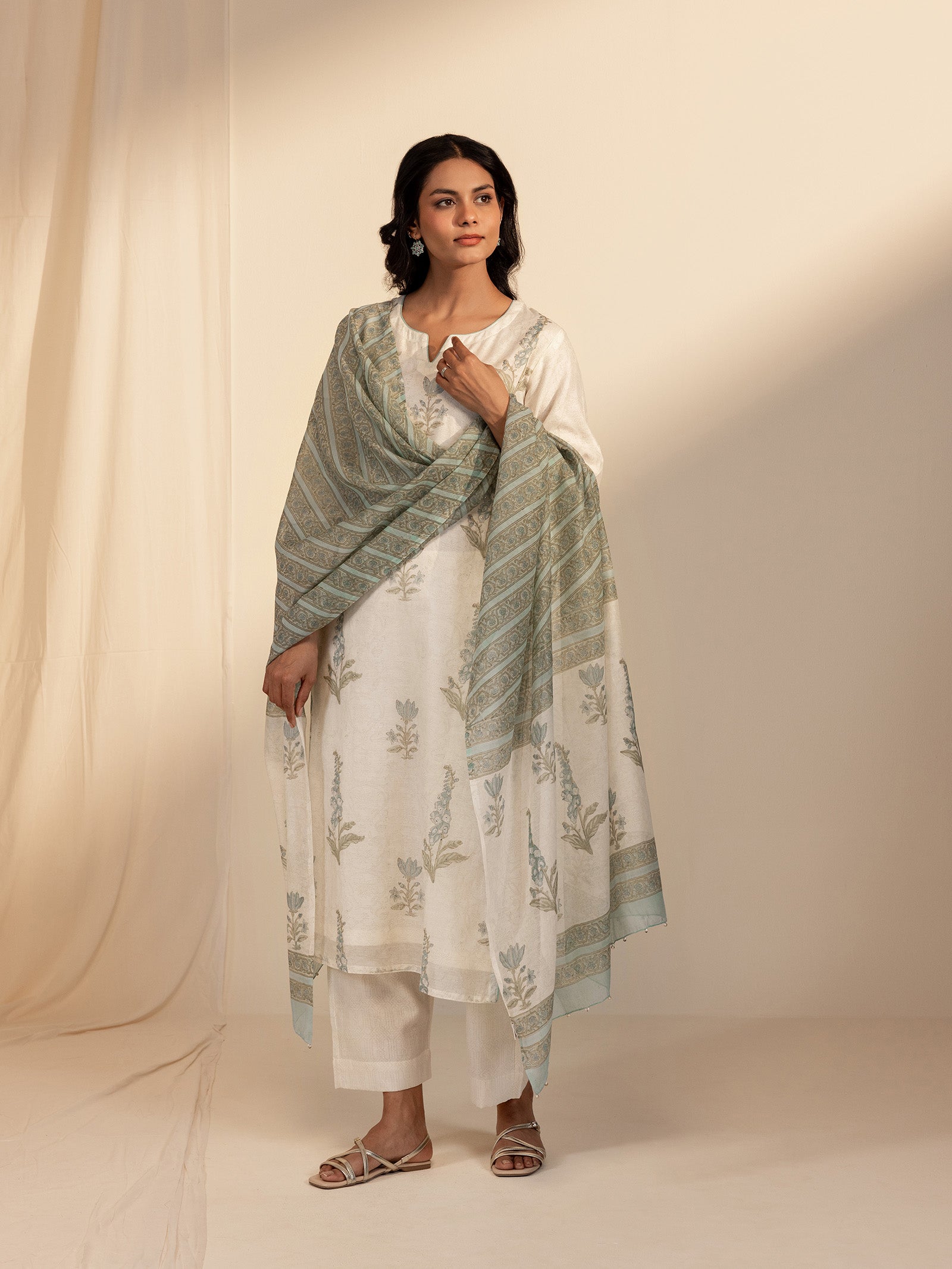Noor Jahan Chanderi Dupatta