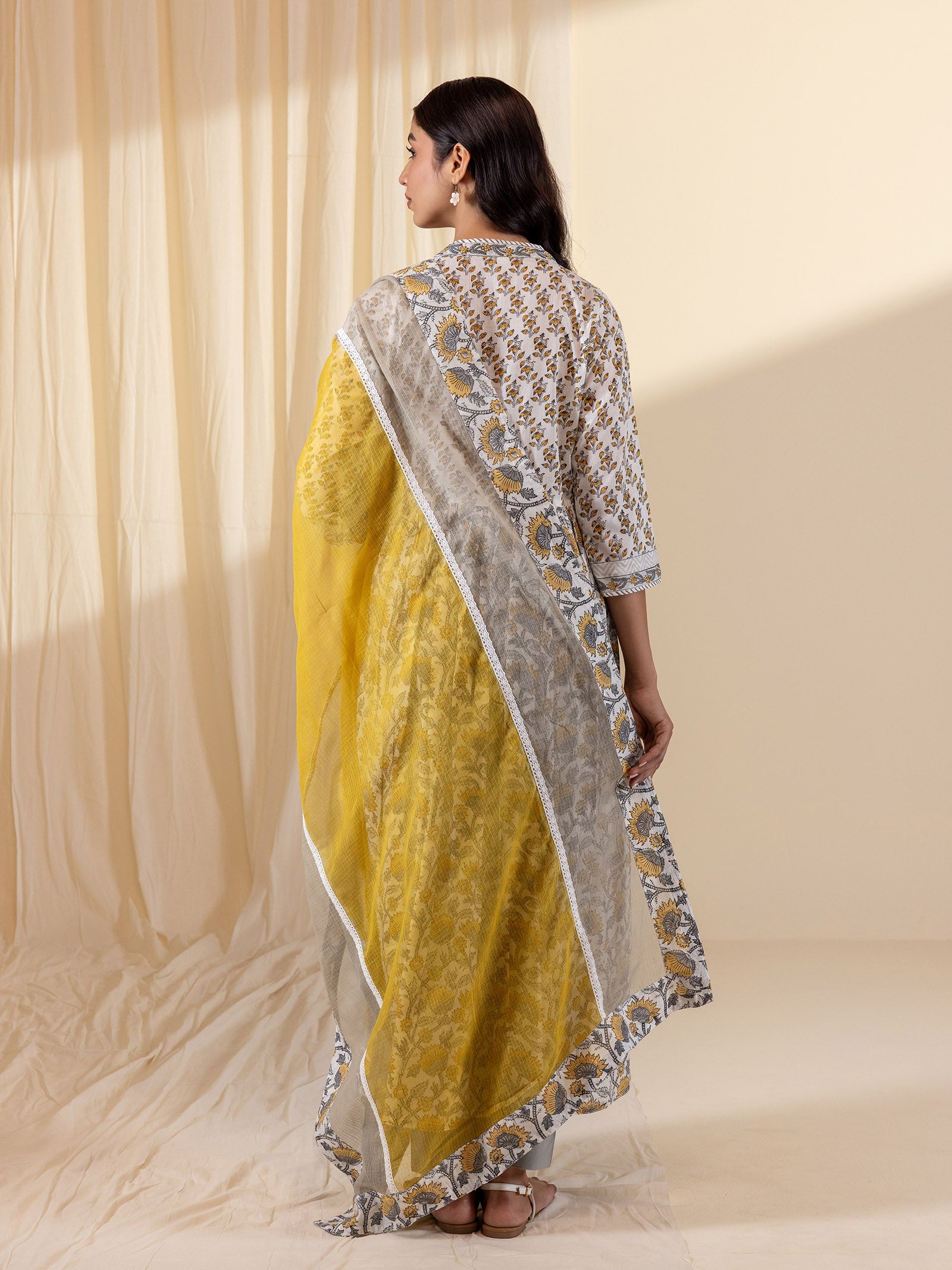 Mustard Field Kota Dupatta