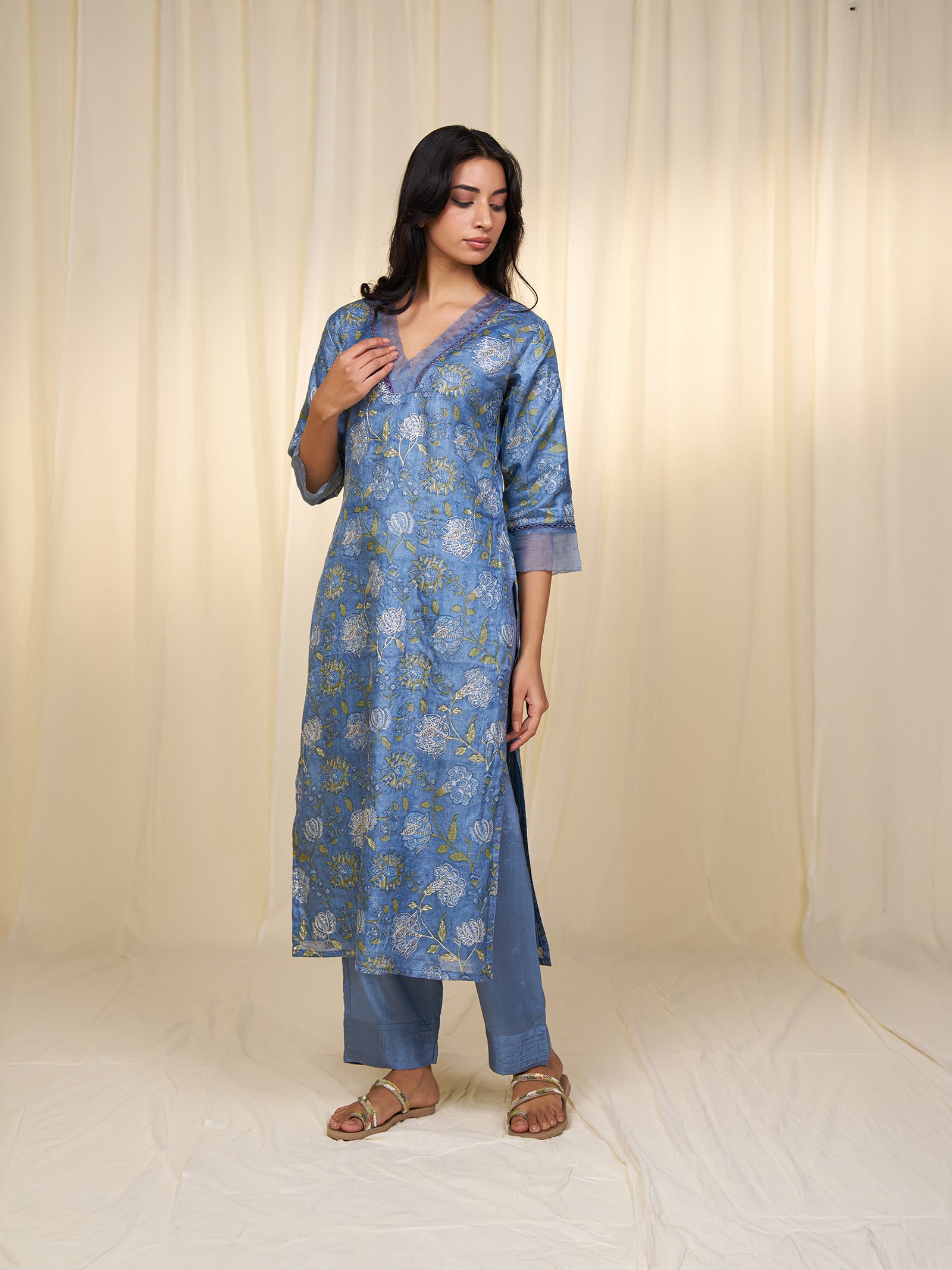 Neel Tara Silk Kurta