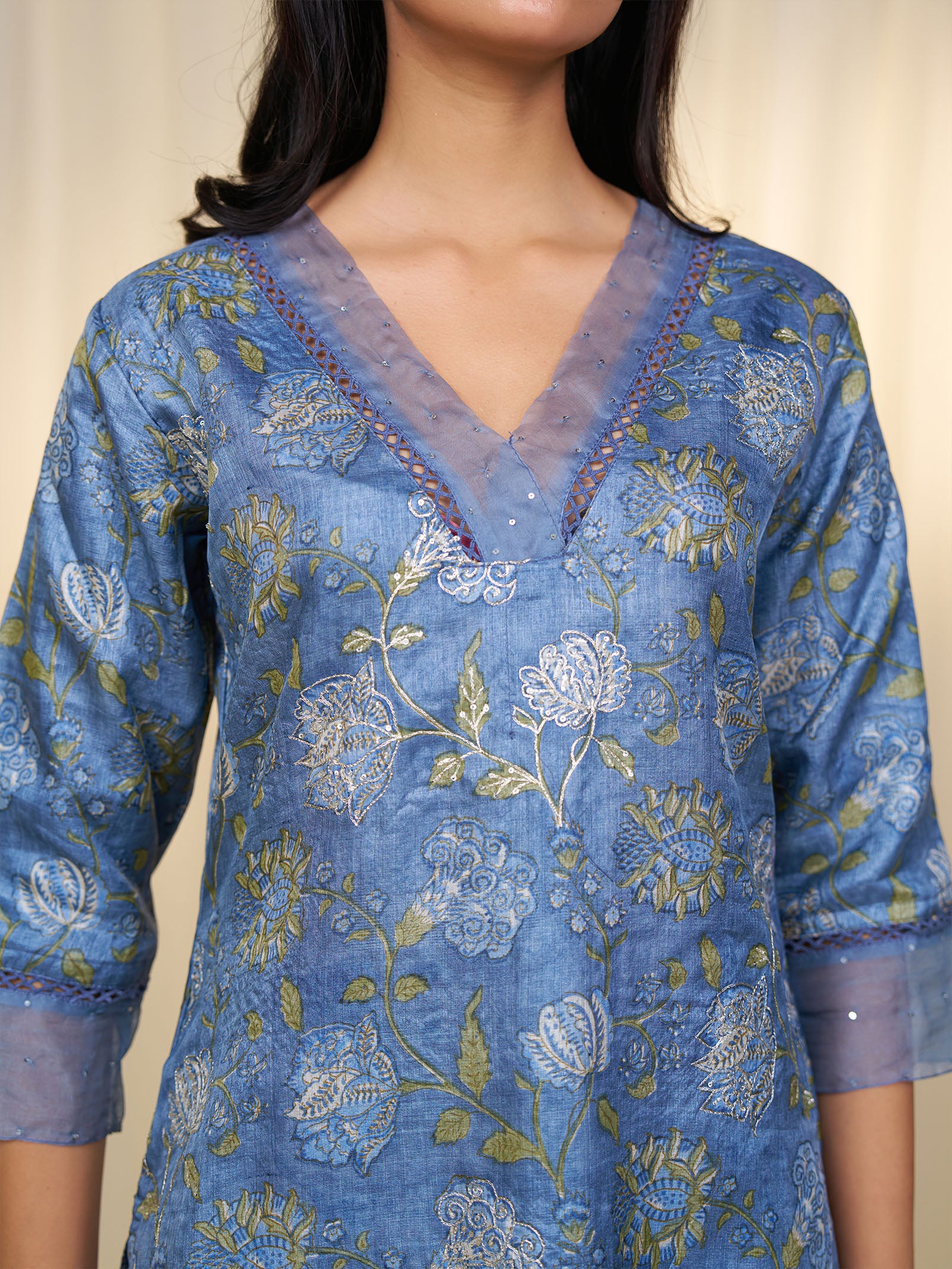 Neel Tara Silk Kurta