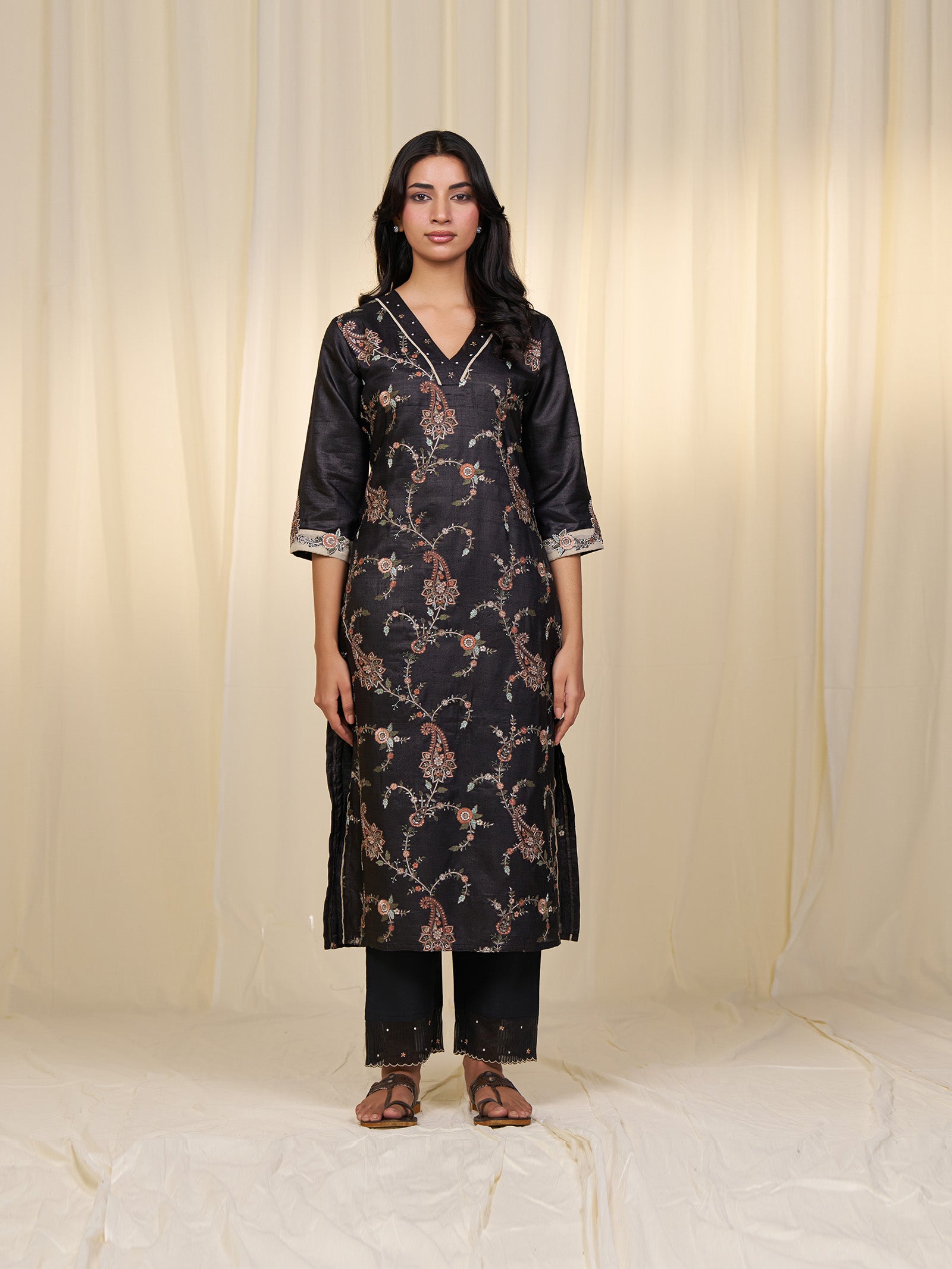Eclipse Silk Kurta