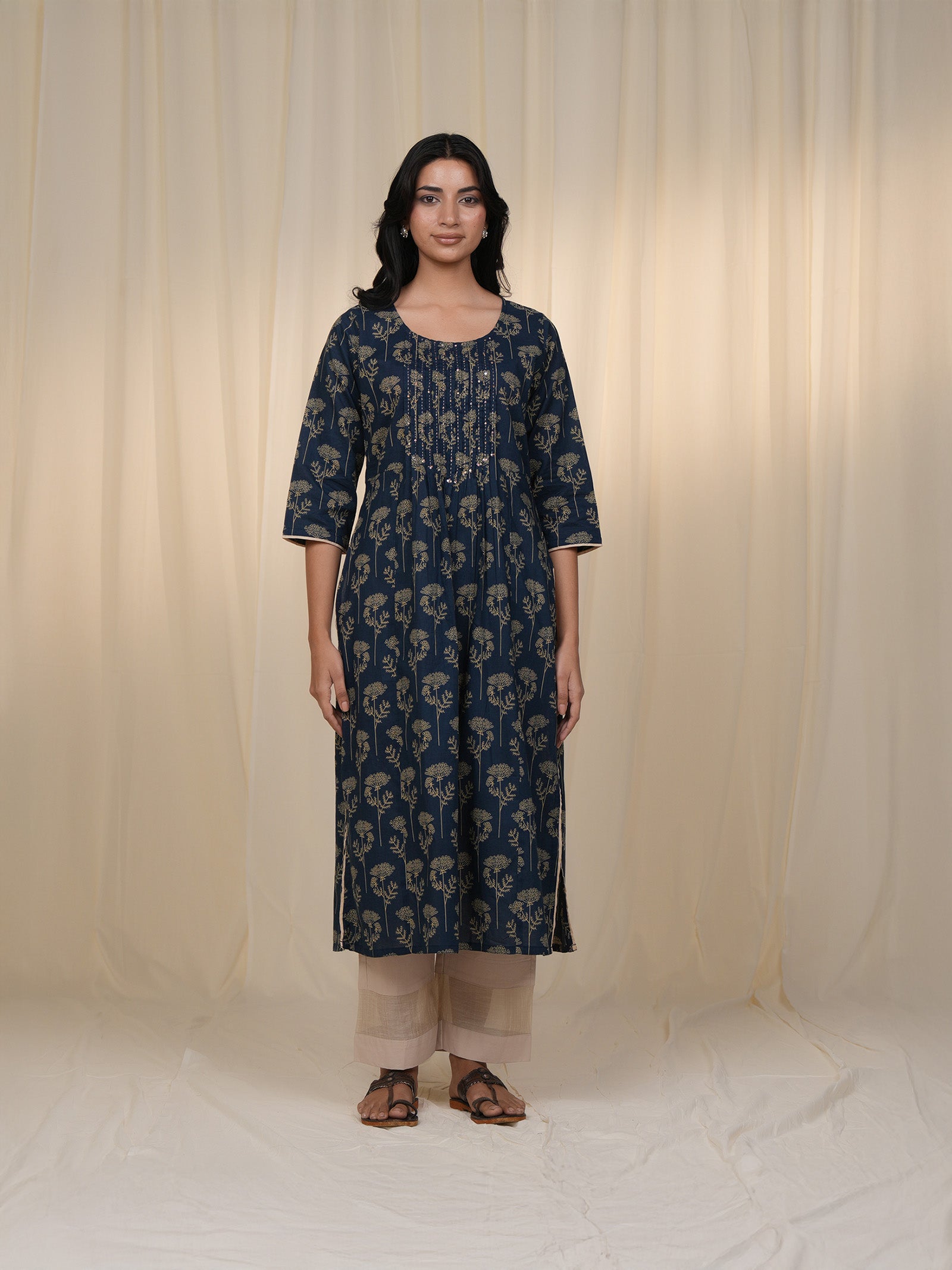 Make A Wish Cotton Kurta