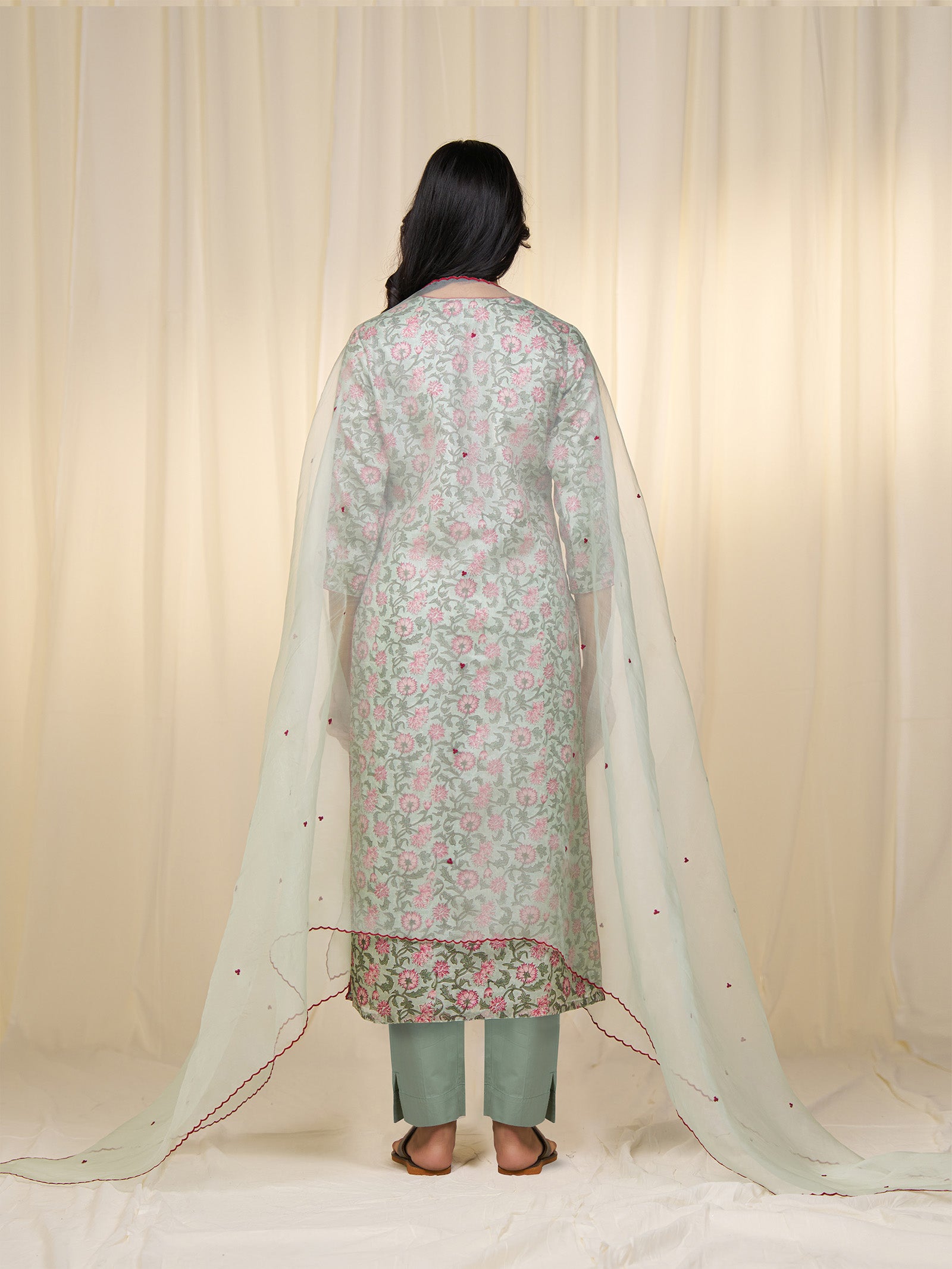 Shayari Organza Dupatta