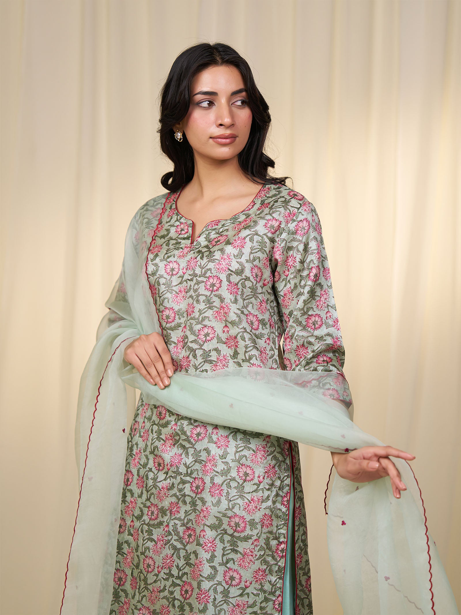 Shayari Organza Dupatta