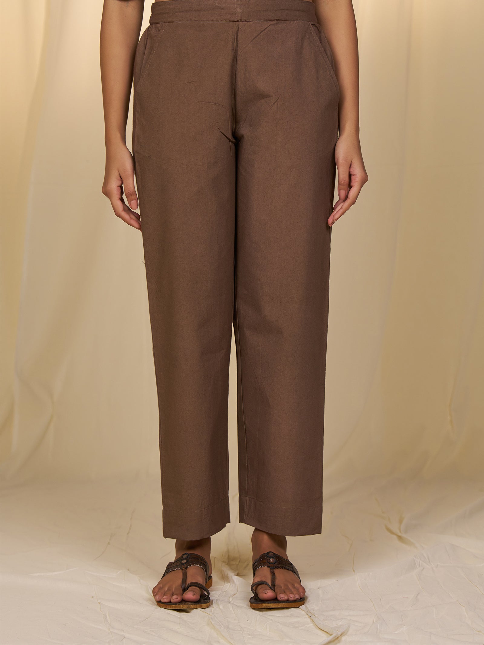 KitKat Cotton Straight Pants