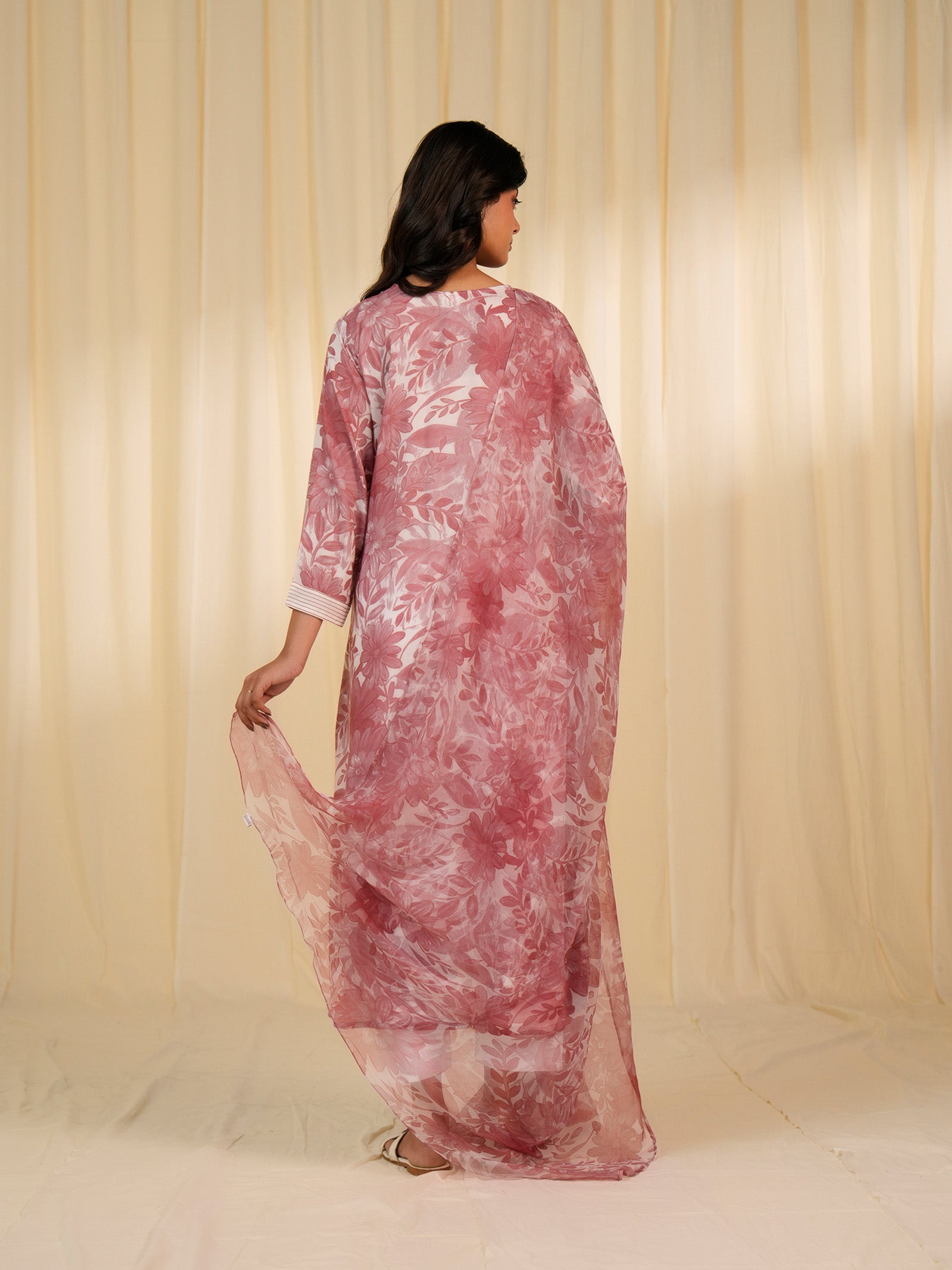Bloom Garden Chiffon Dupatta