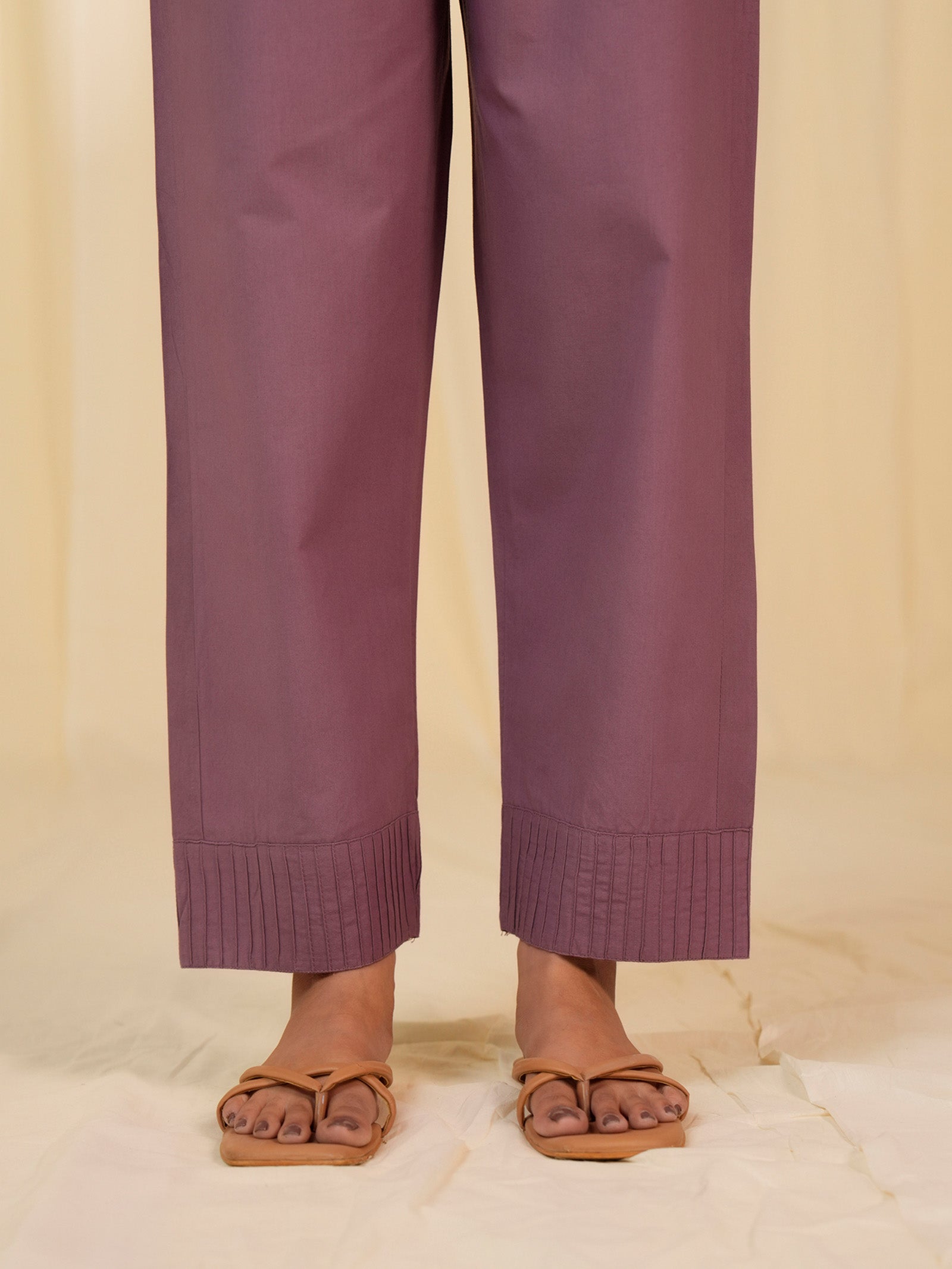 Just Jazz Cotton Straight Pants
