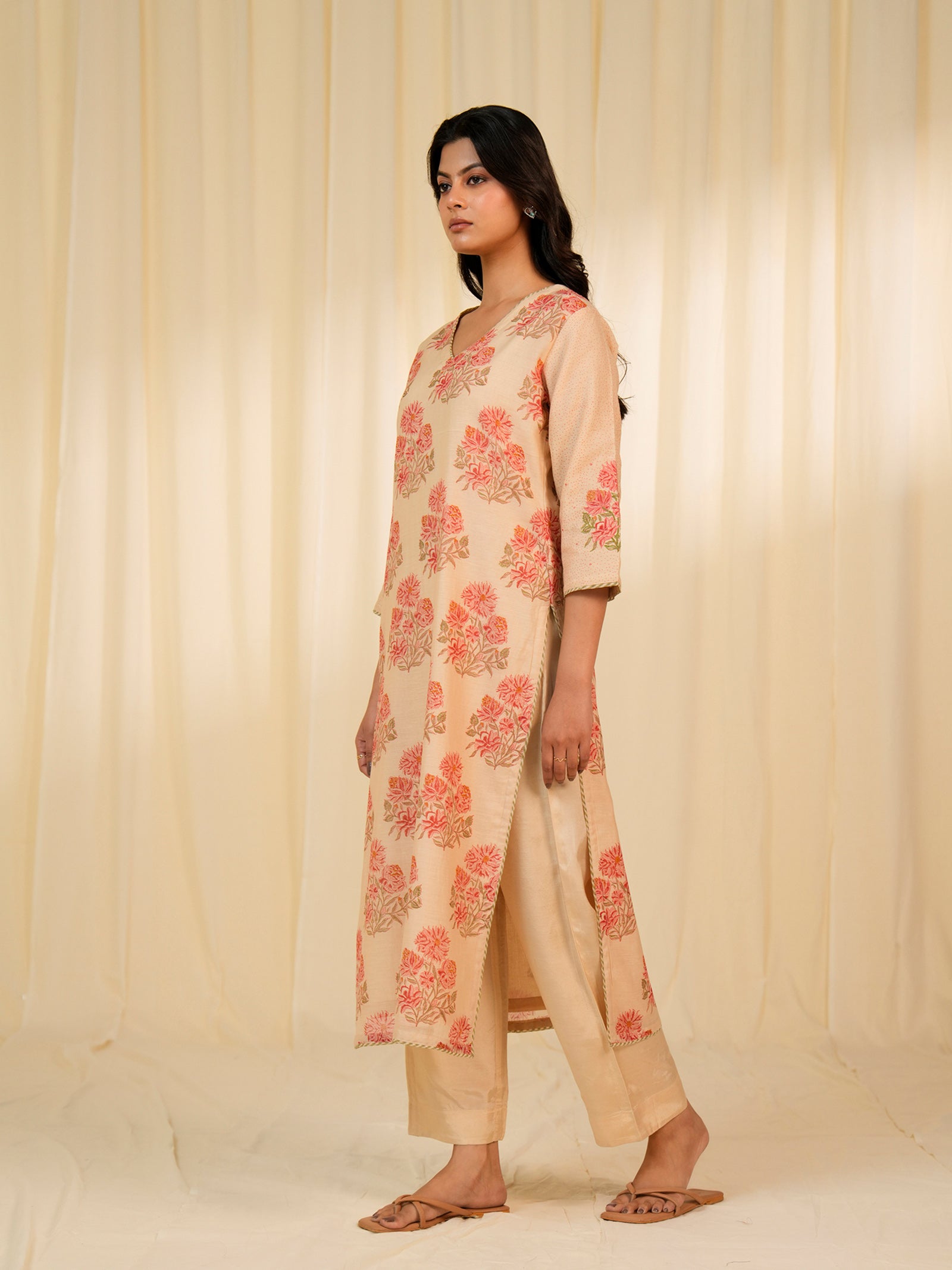 Khoobsurat Chanderi Kurta