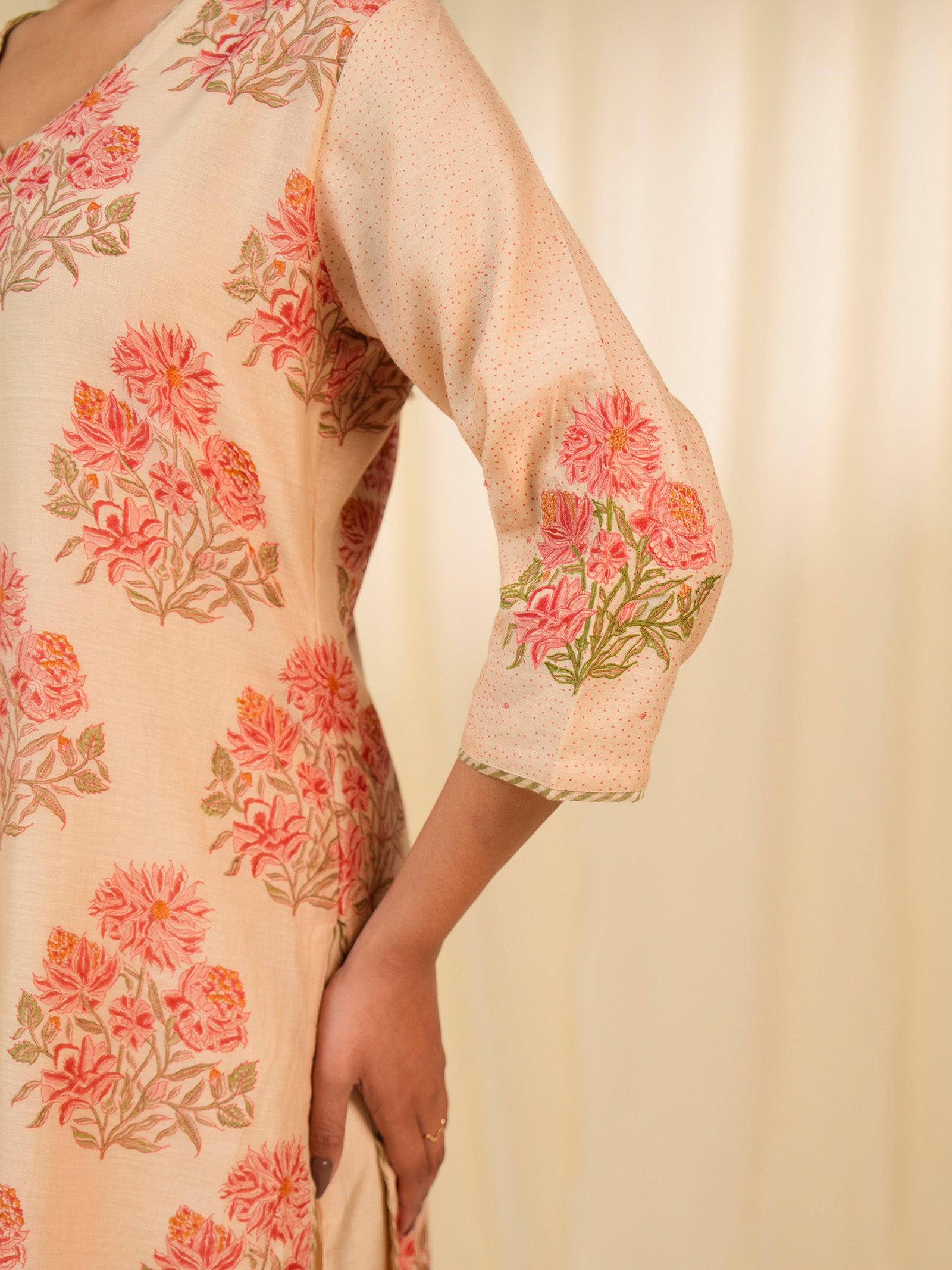 Khoobsurat Chanderi Kurta