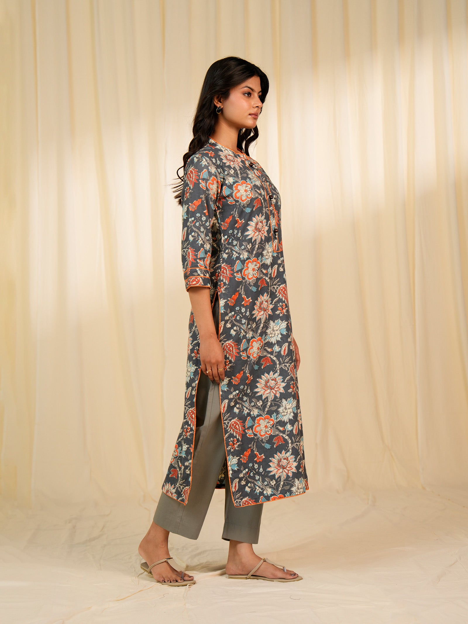 Petal Story Twill Kurta