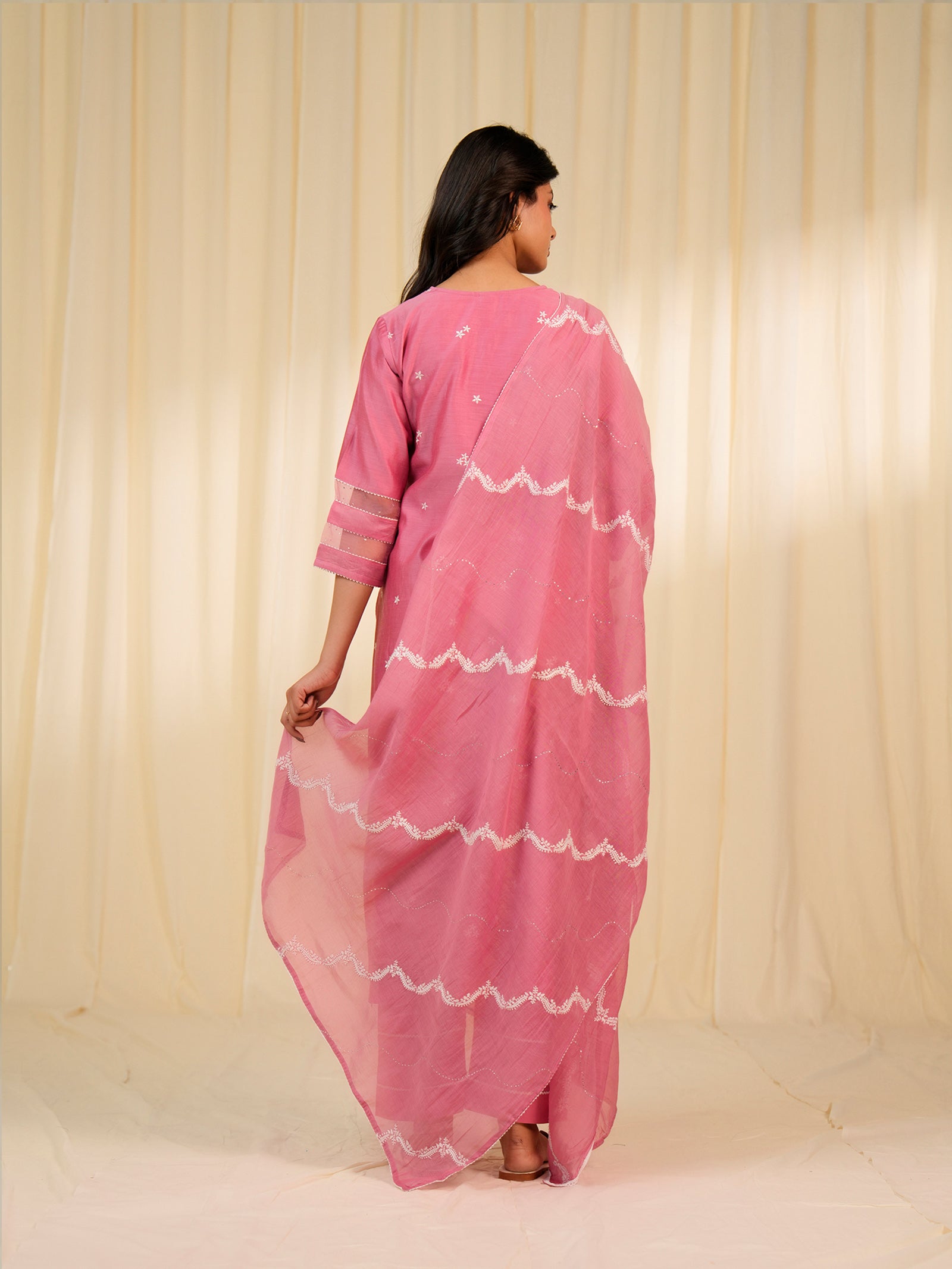 Nawabi Bahar Chanderi Dupatta