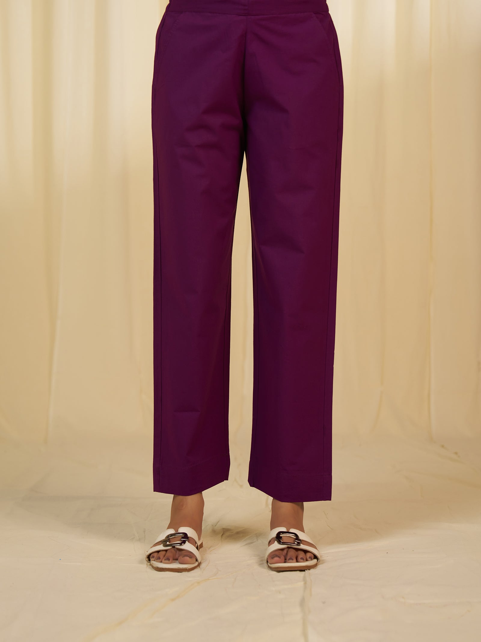 Cosmic Cotton Straight Pants