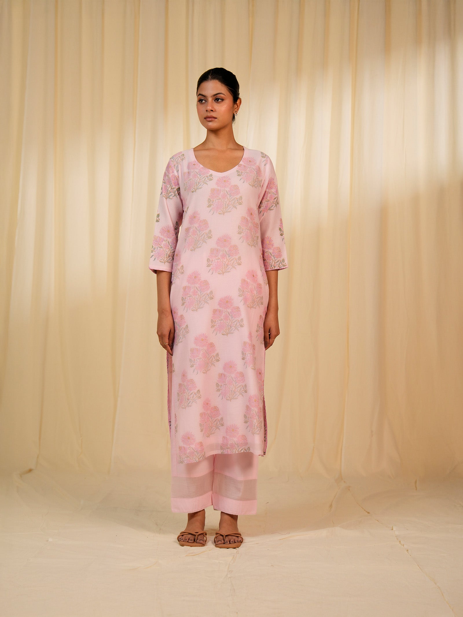 Nishat Bagh Chanderi Kurta