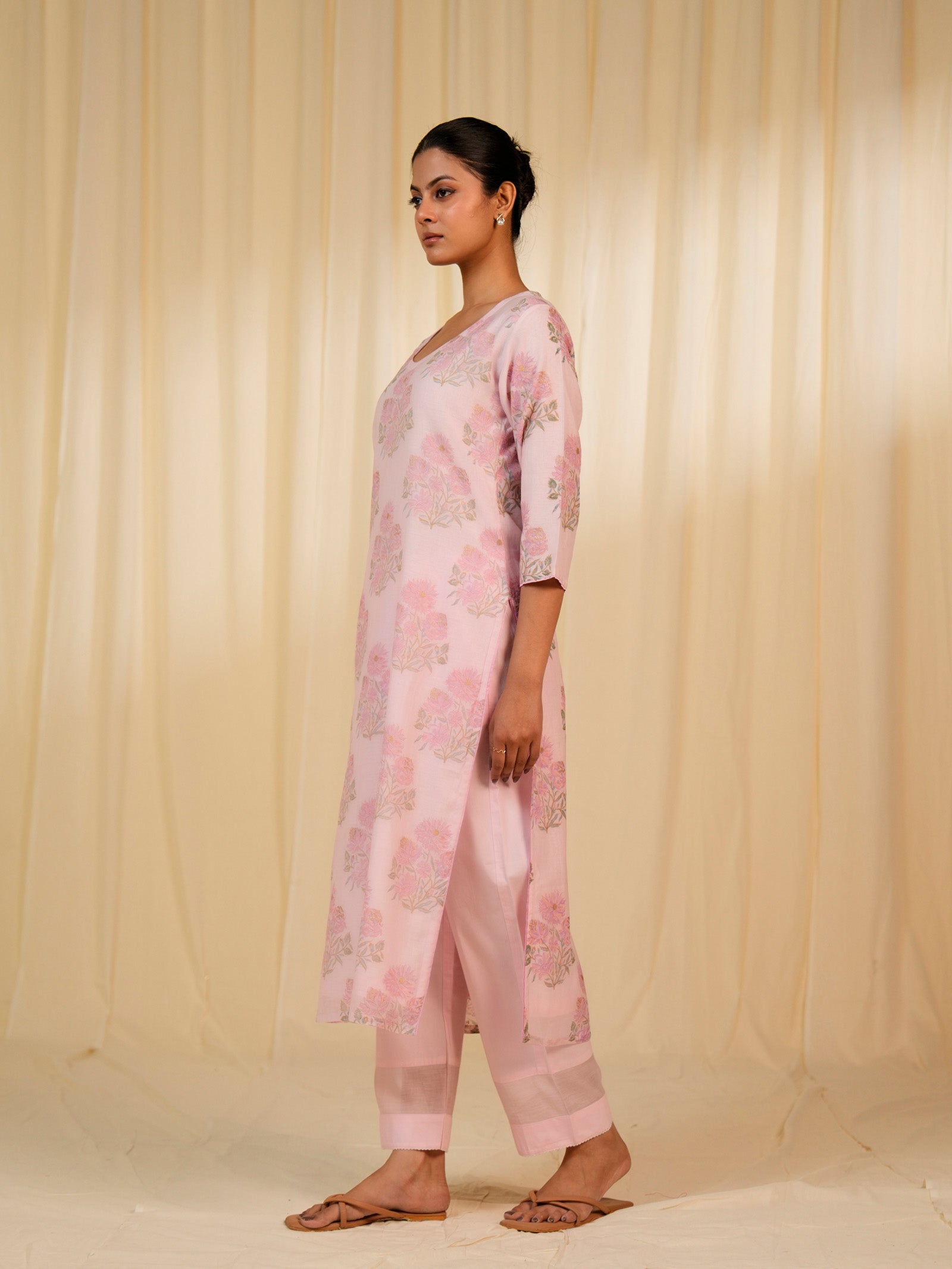 Nishat Bagh Chanderi Kurta