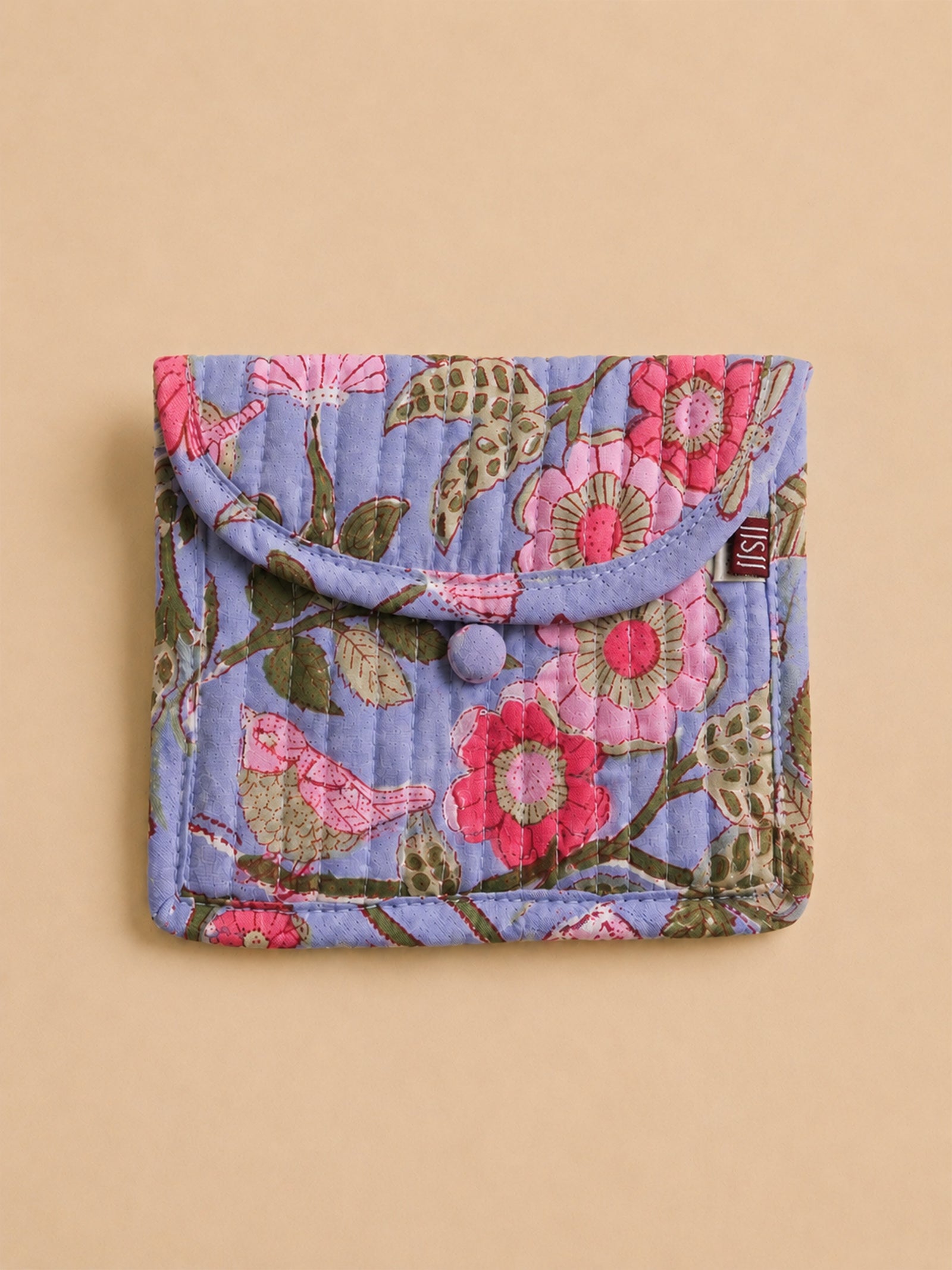 Daisy Quilted Coin Purse