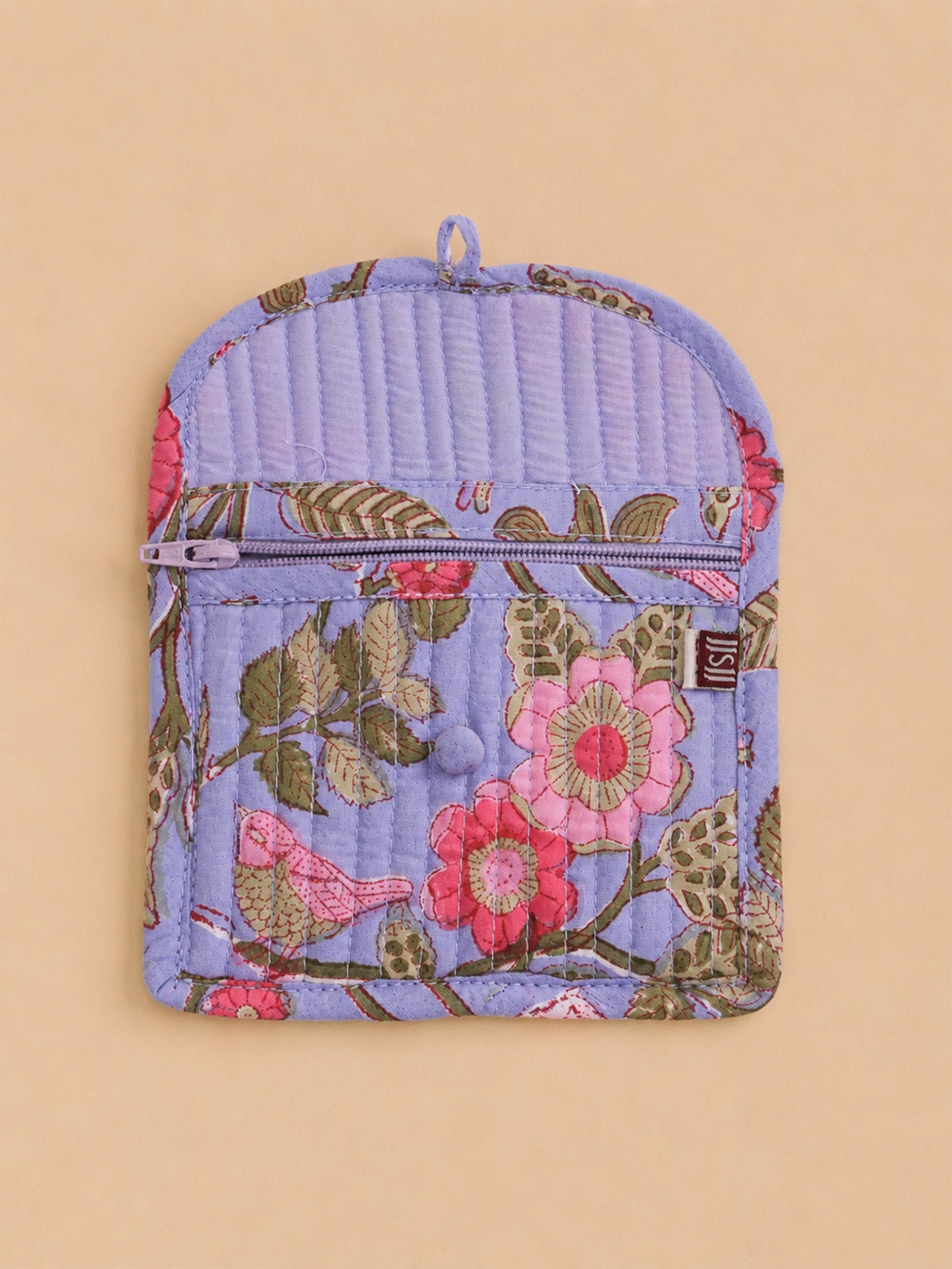 Daisy Quilted Coin Purse