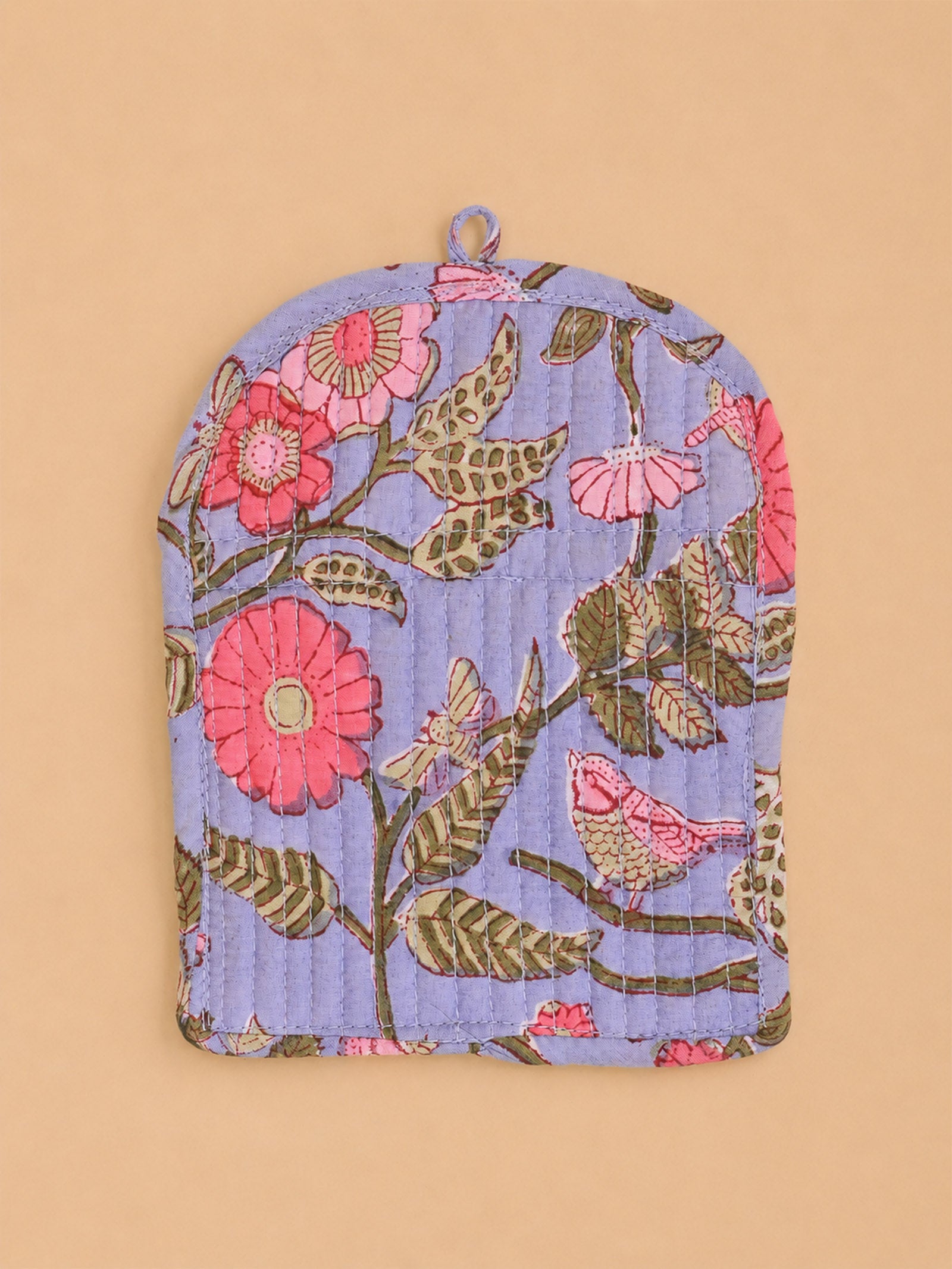 Daisy Quilted Coin Purse